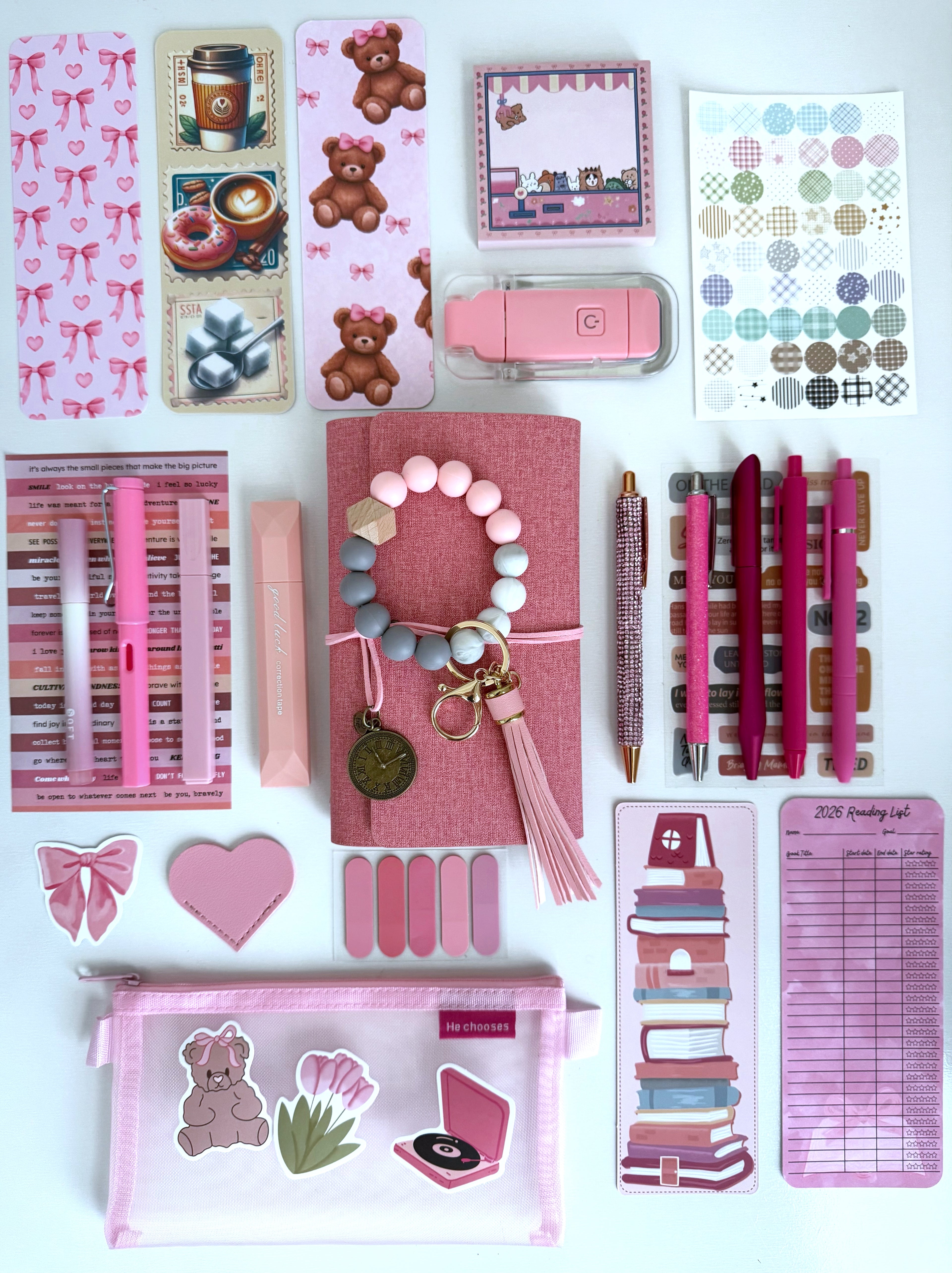 Pink Bookish Bundle