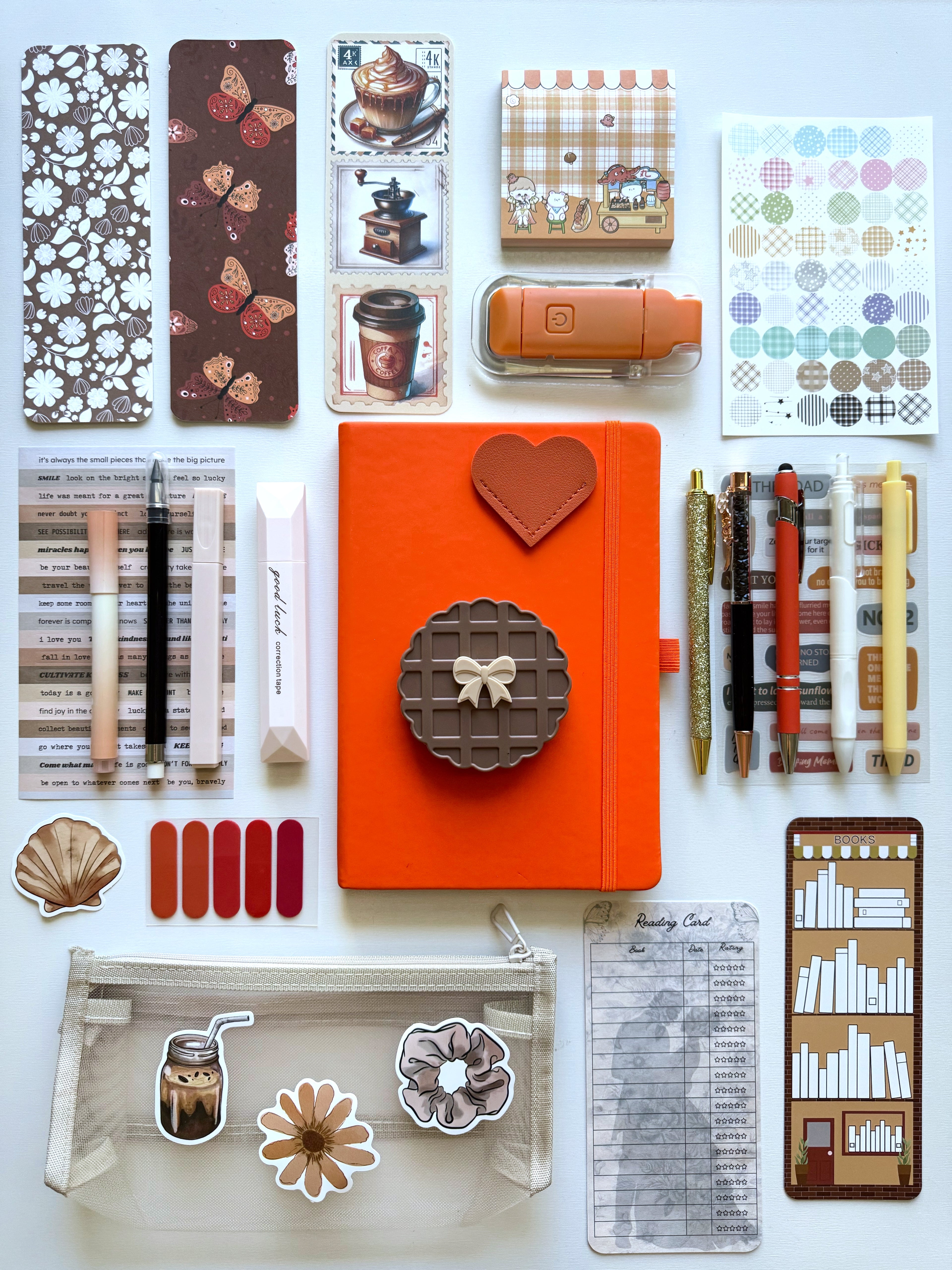 Orange Bookish Bundle