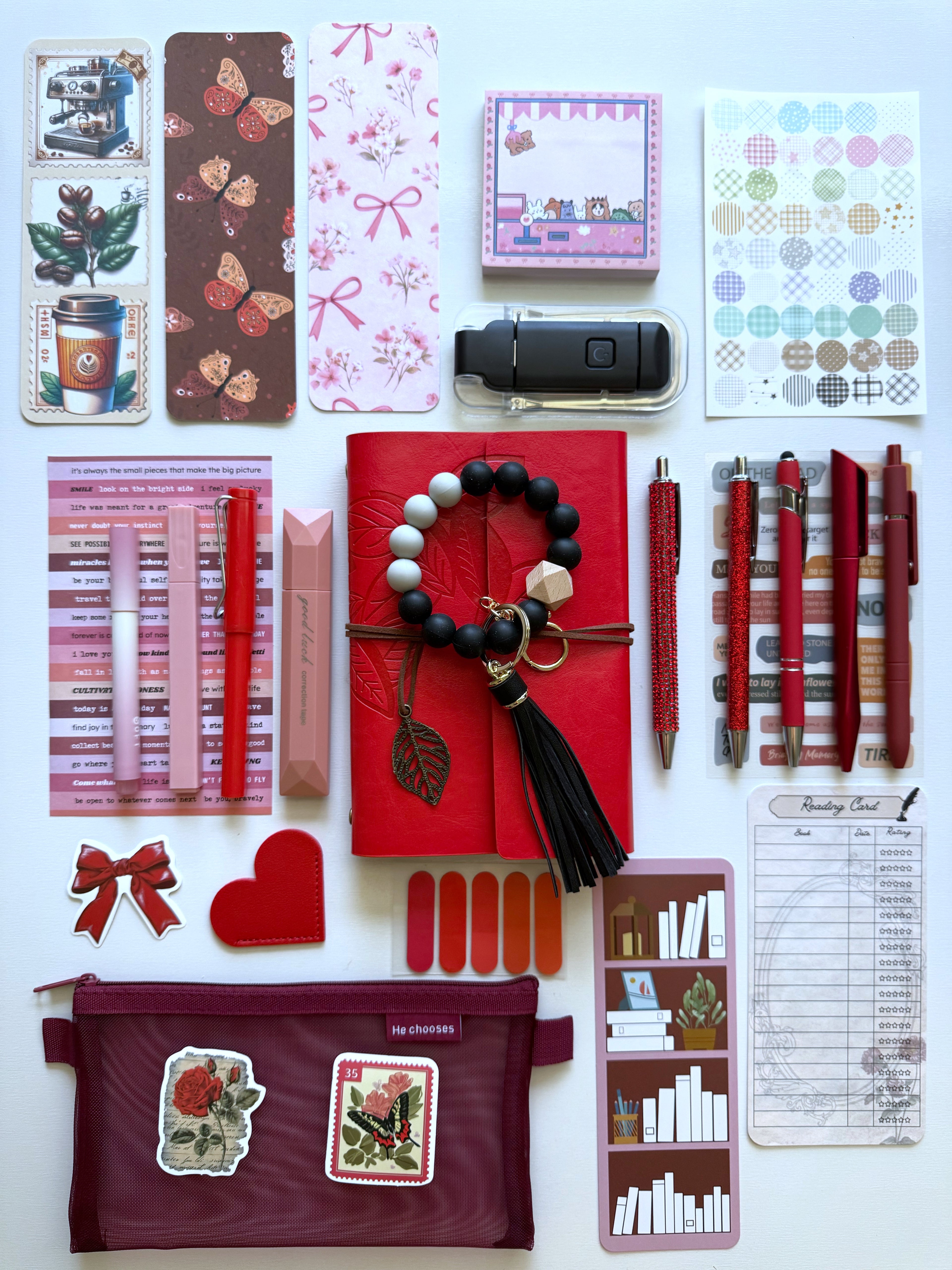 Red Bookish Bundle