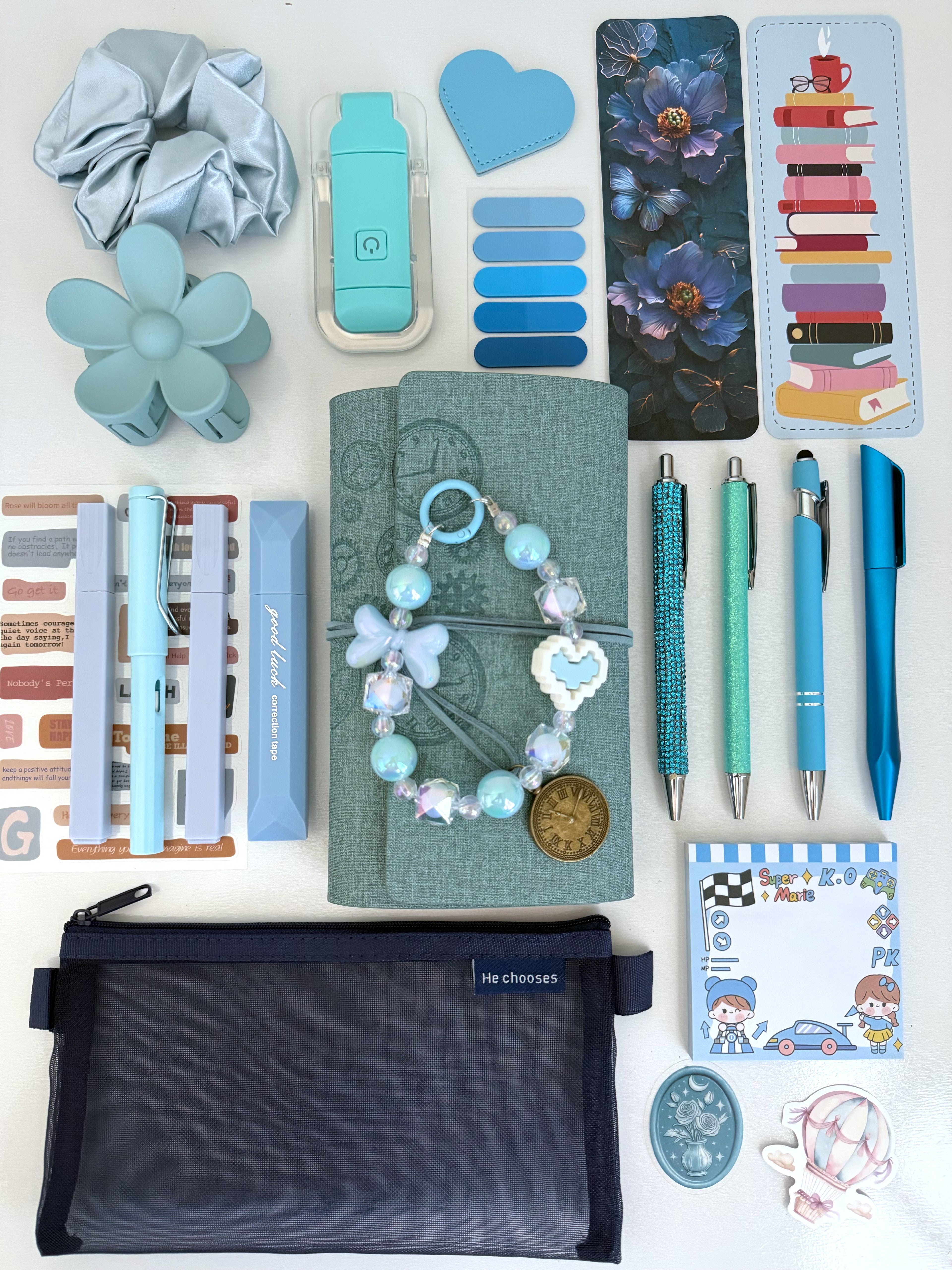 Blue Green Bookish Bundle