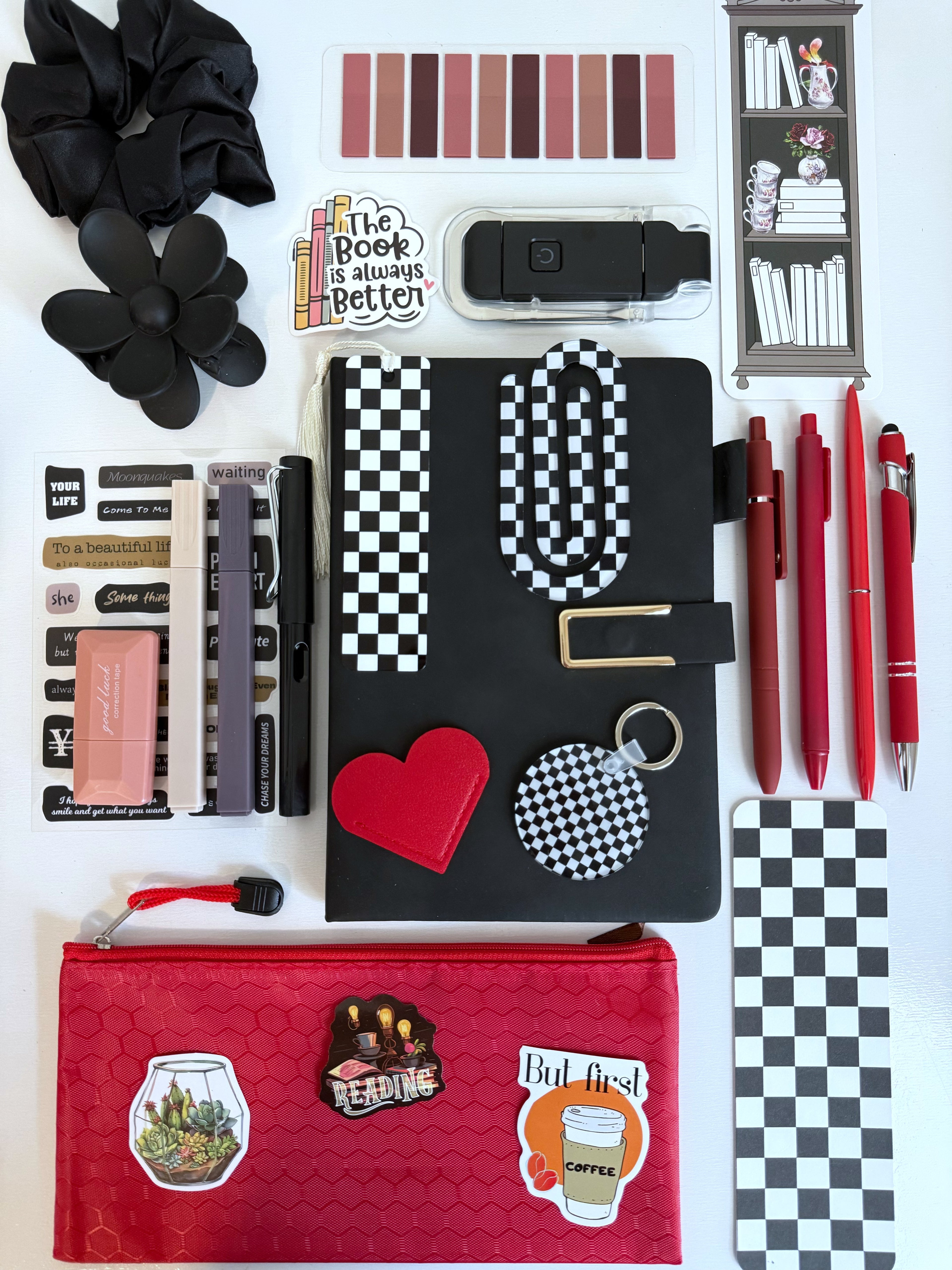Black & Red Bookish Bundle