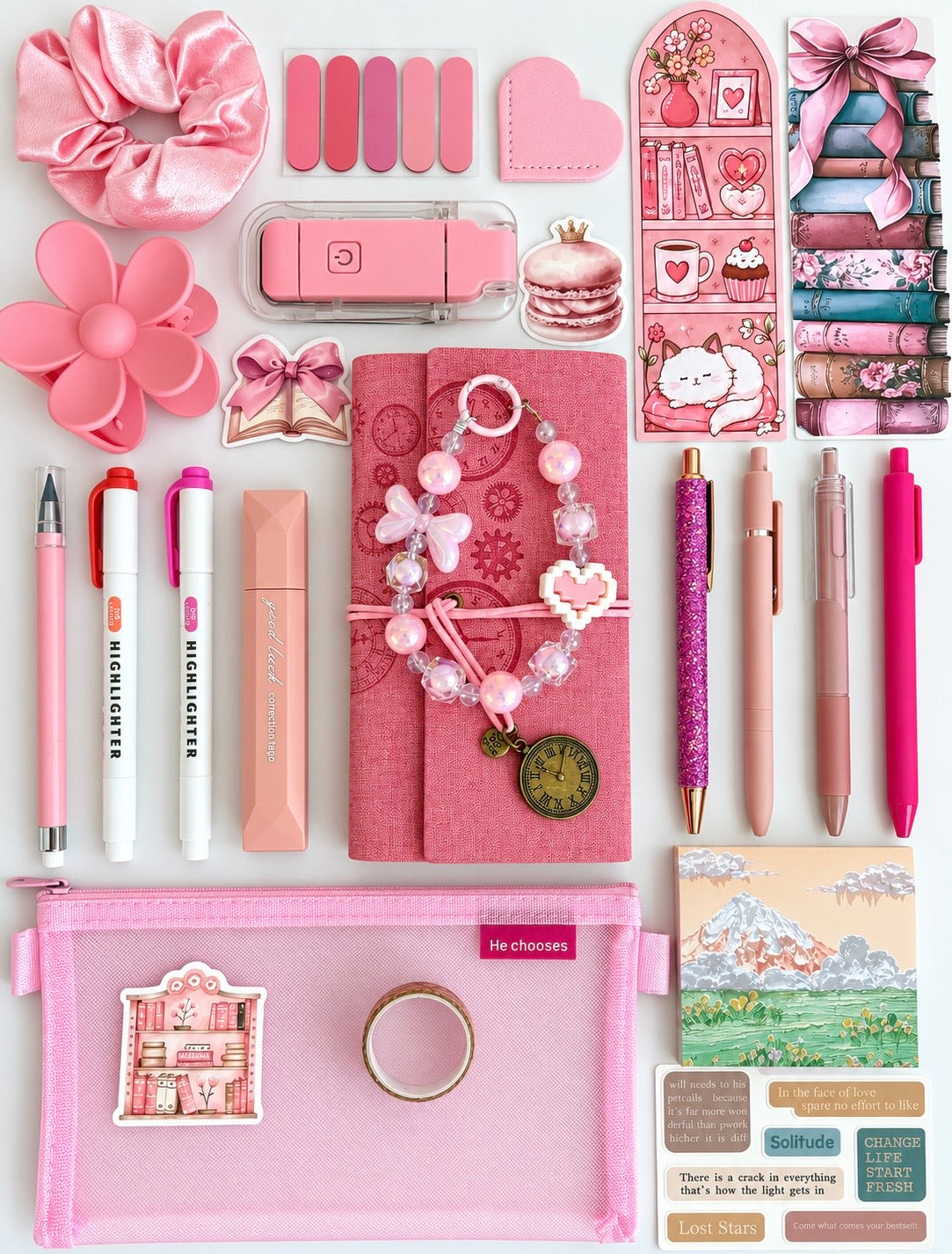 Pink Bookish Bundle