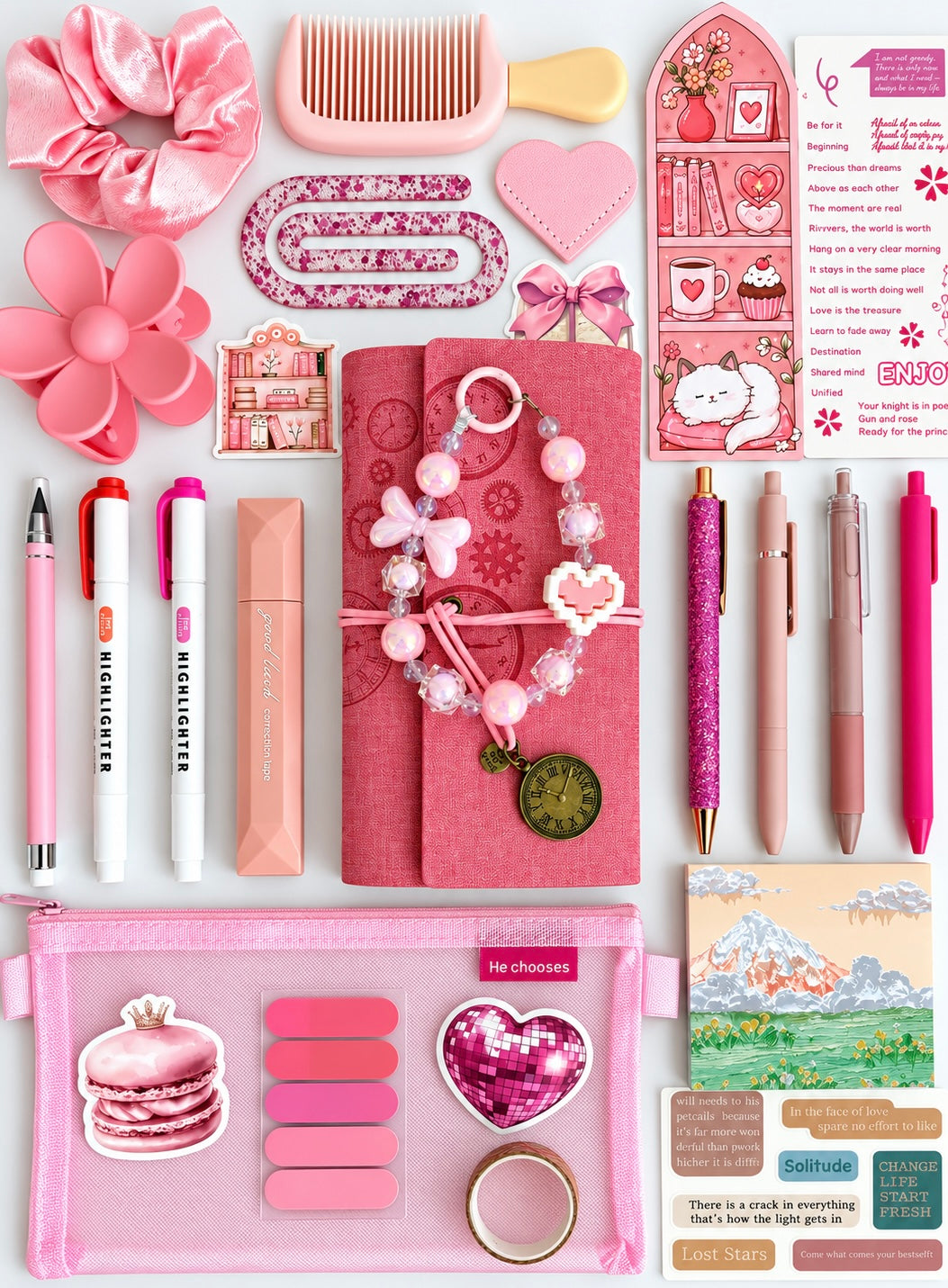 Pink Bookish Bundle