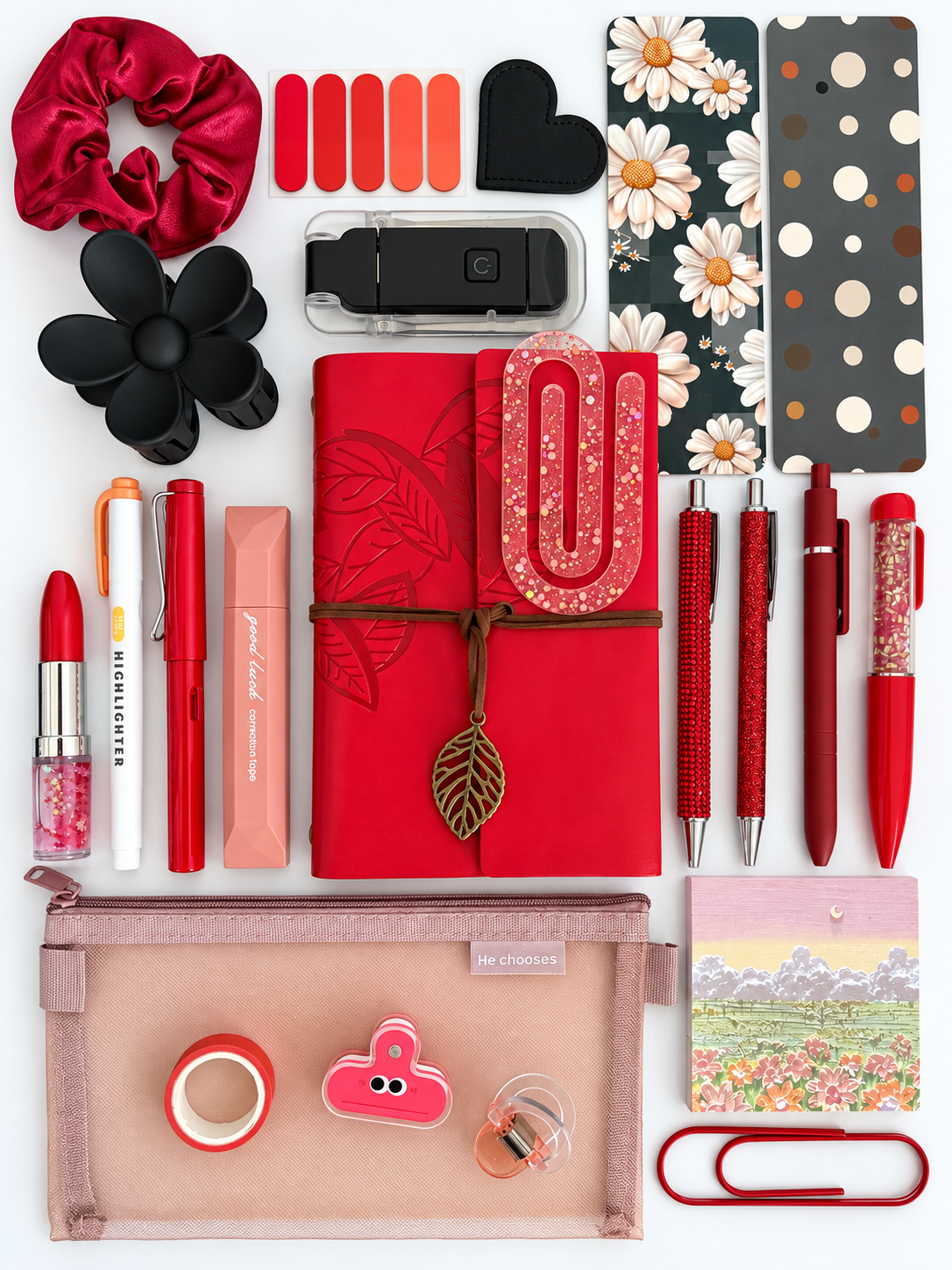 Red Bookish Bunde