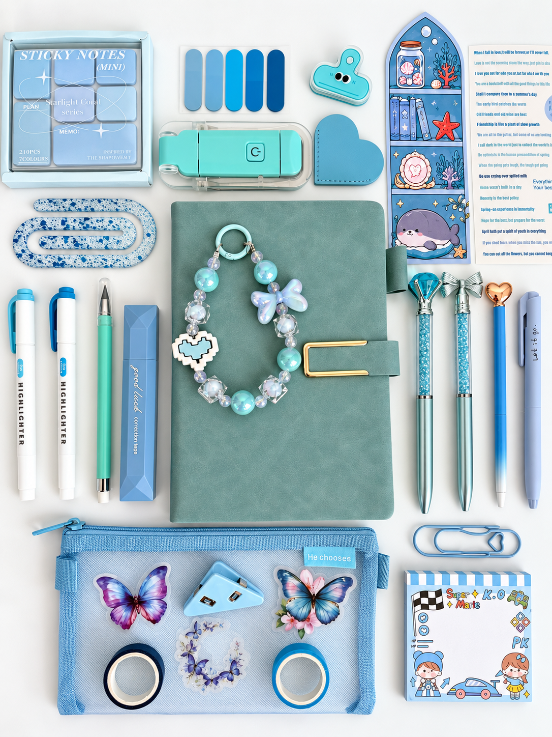 Blue Bookish Bundle