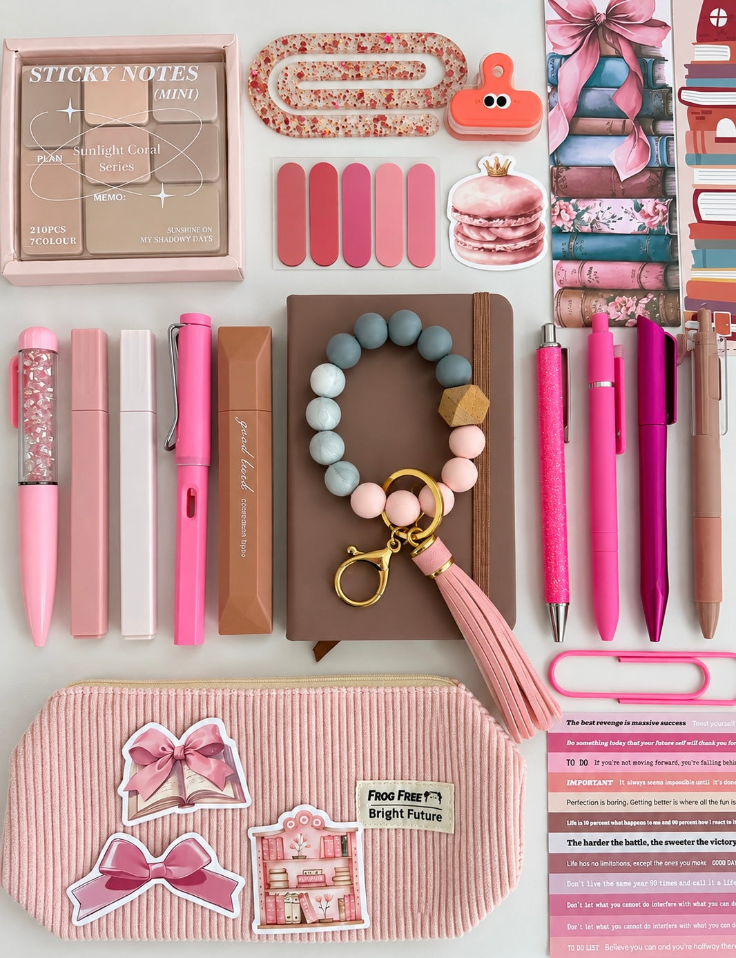 Dark Pink Bookish Bundle