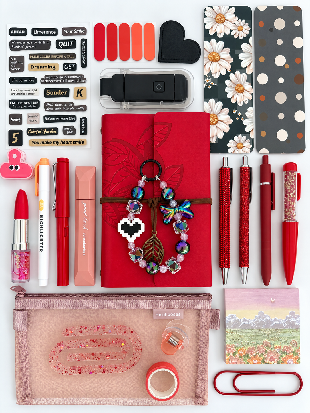 Red Bookish Bunde