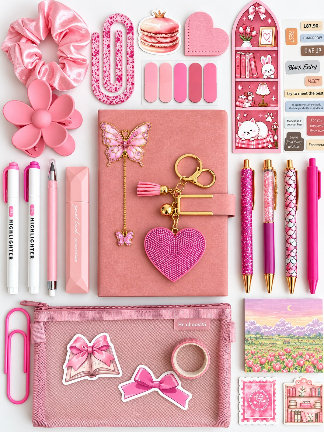 Pink Bookish Bundle