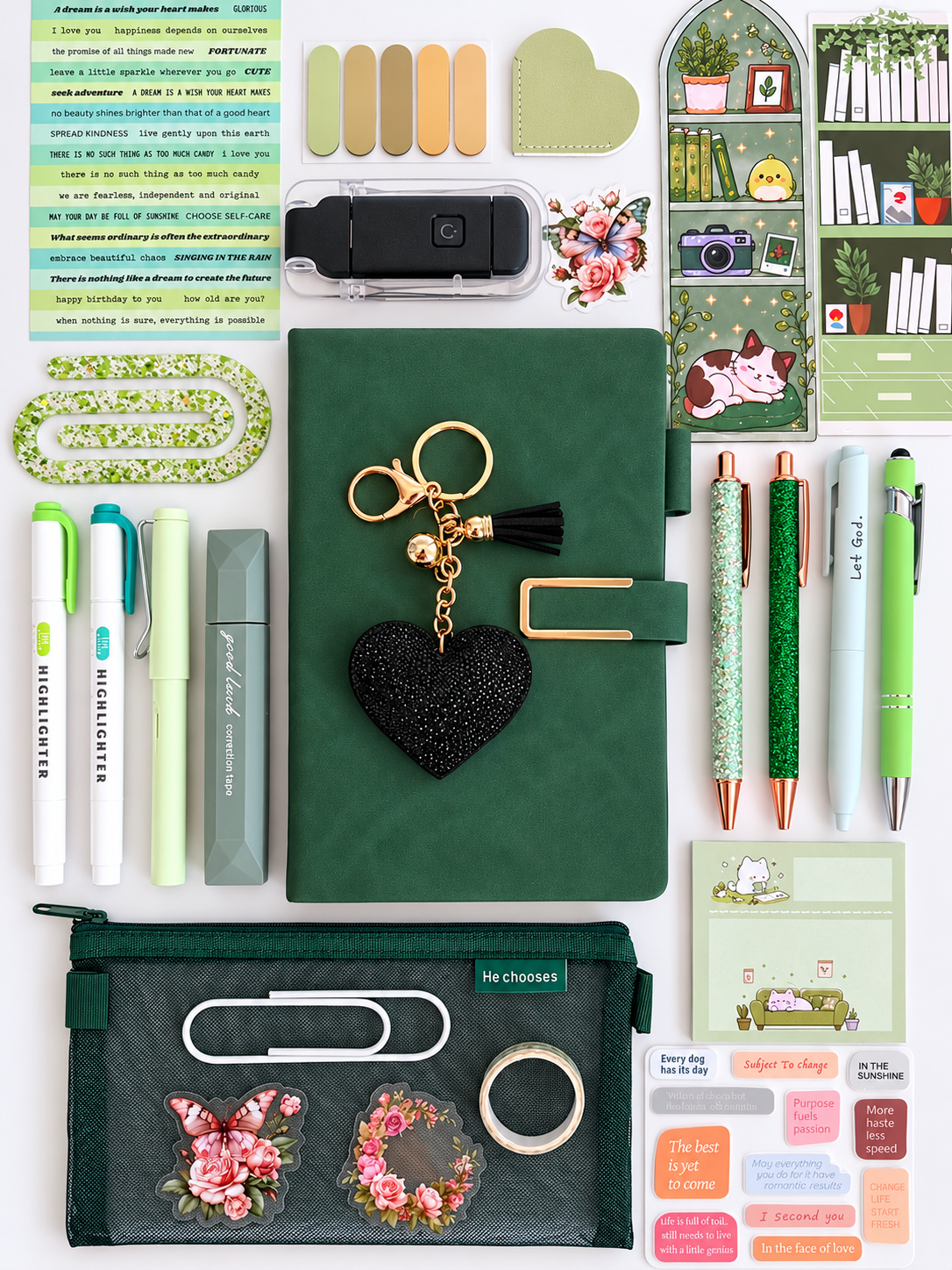 Green Bookish Bundle