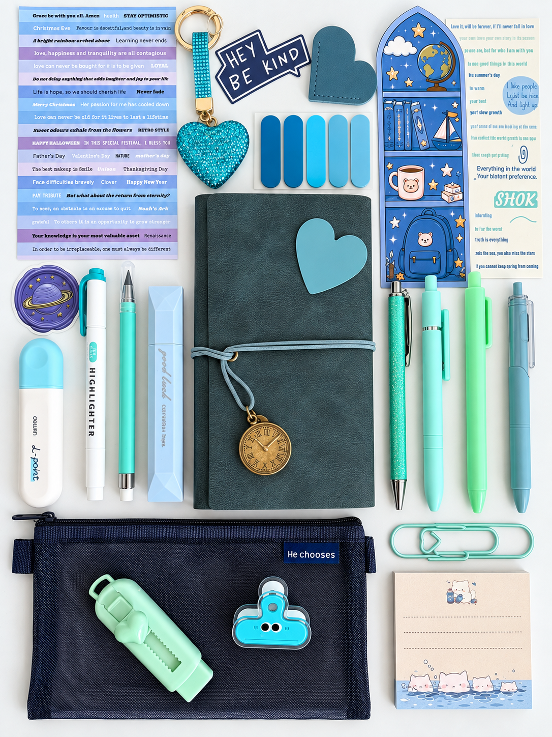 Blue Bookish Bundle