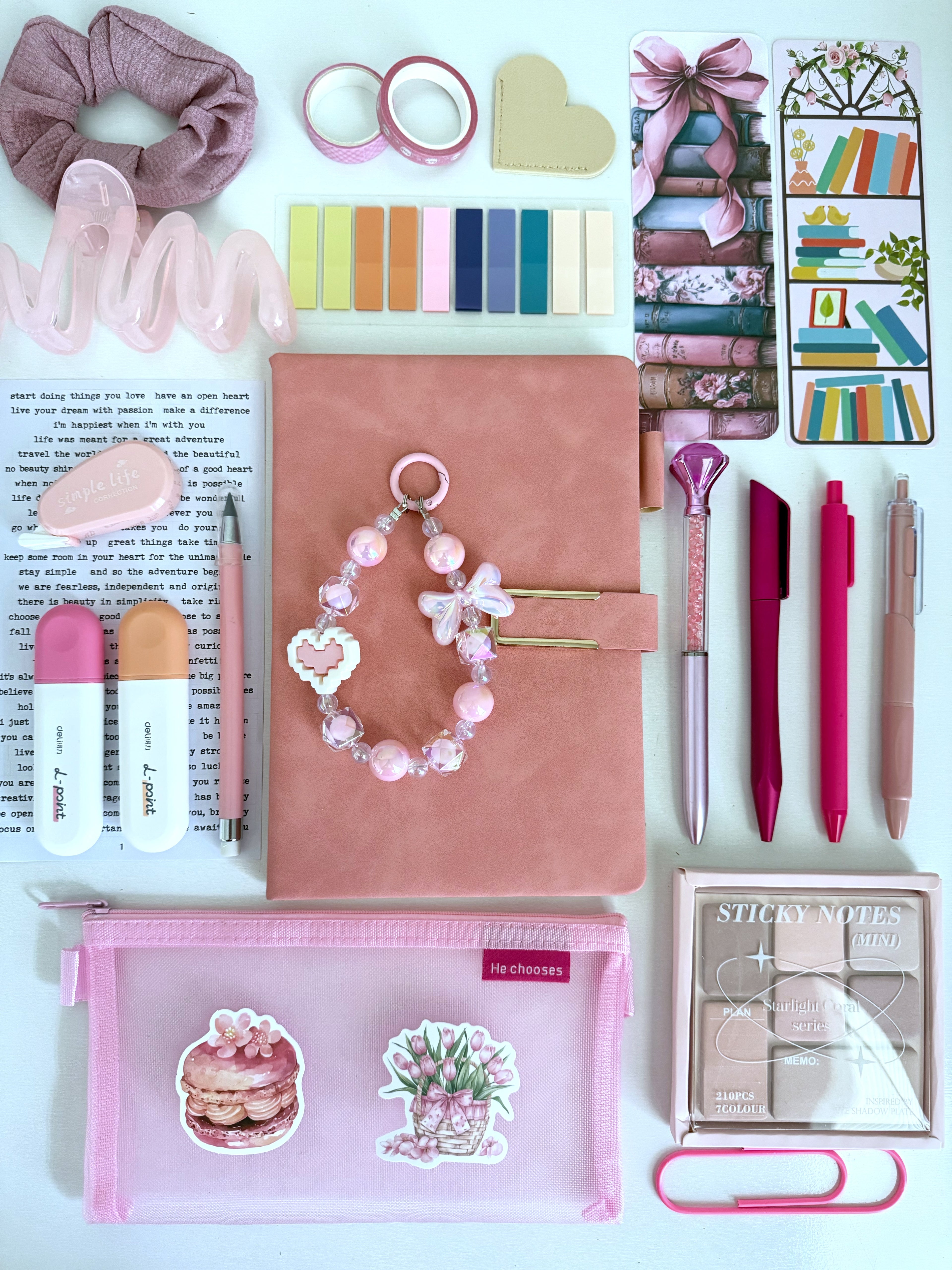 Pink Bookish Bundle