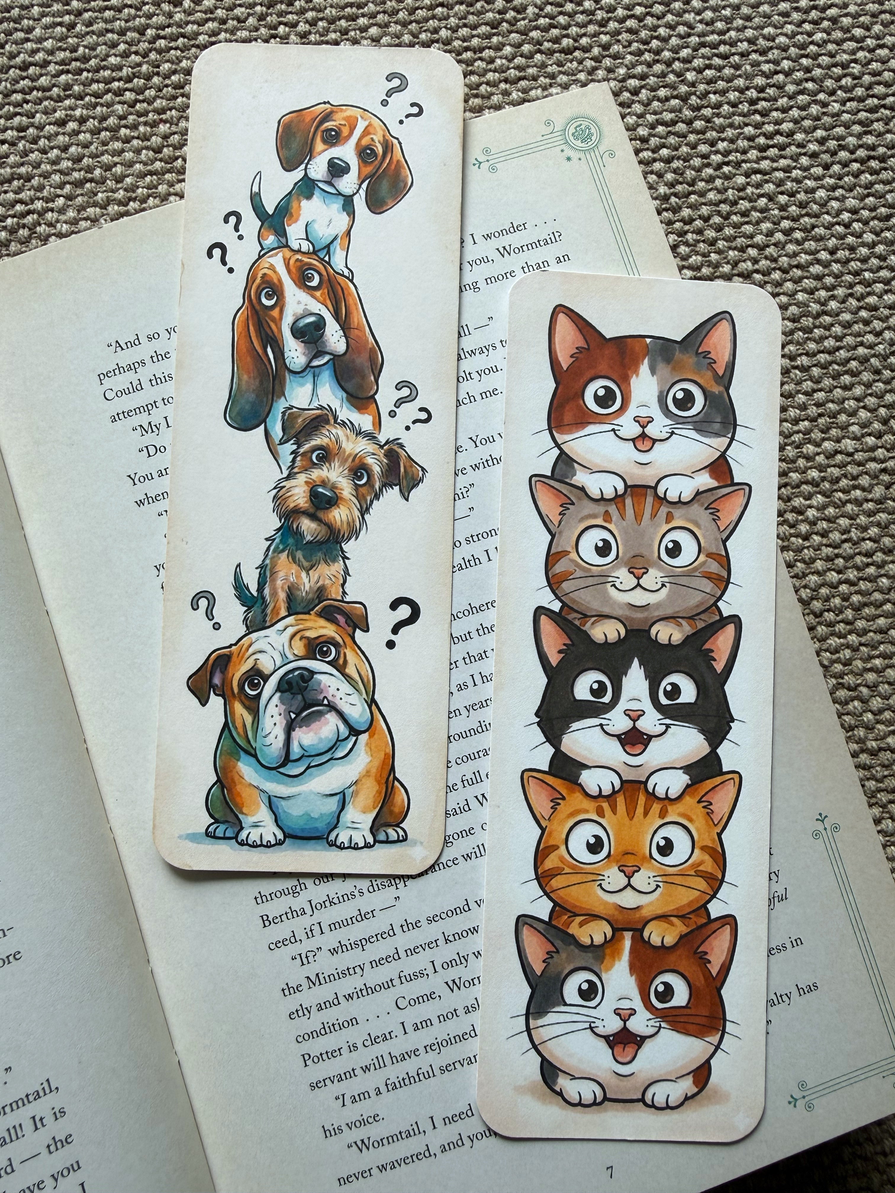 Bookmarks (two pieces per set)