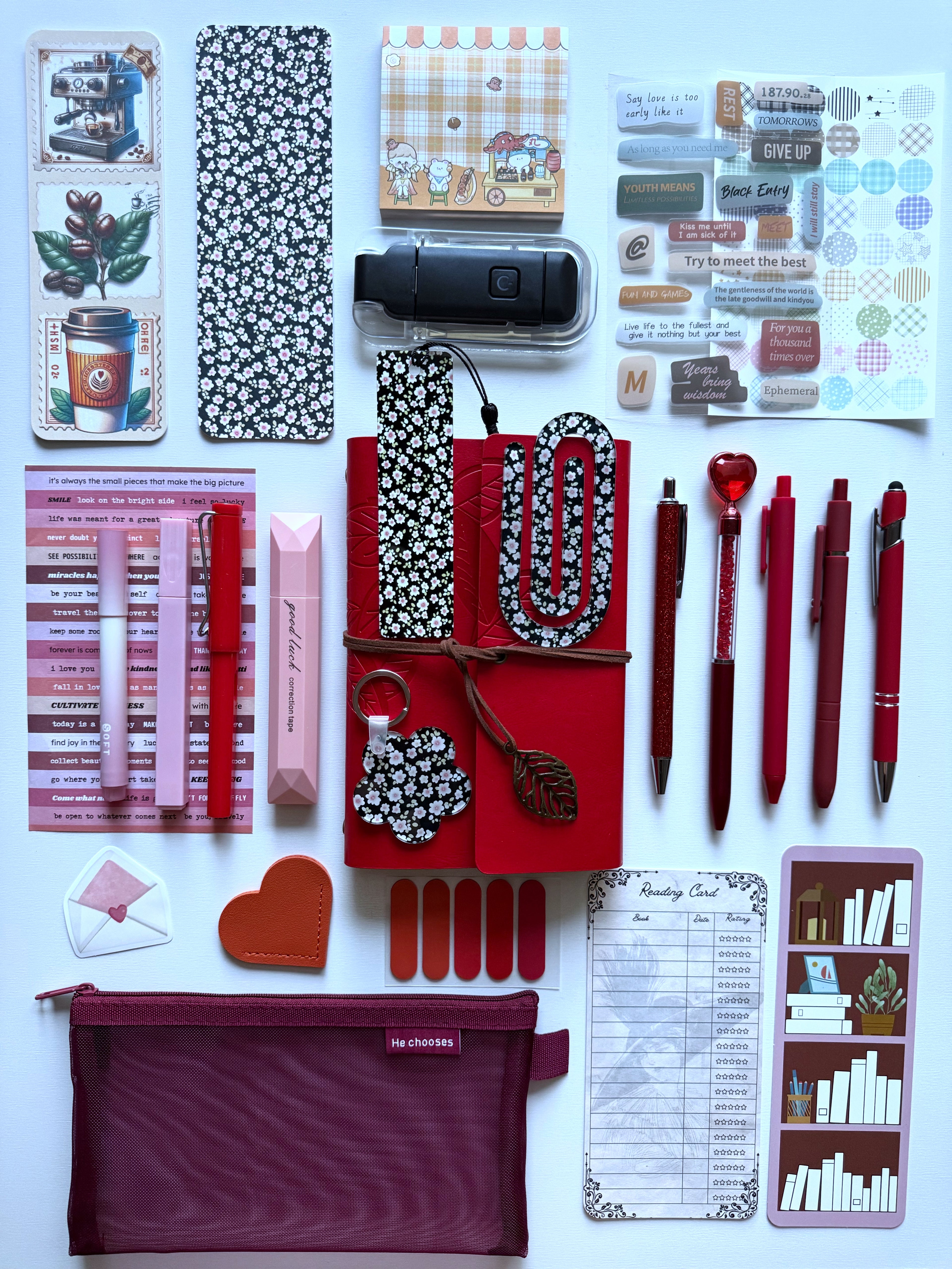 Red Bookish Bundle