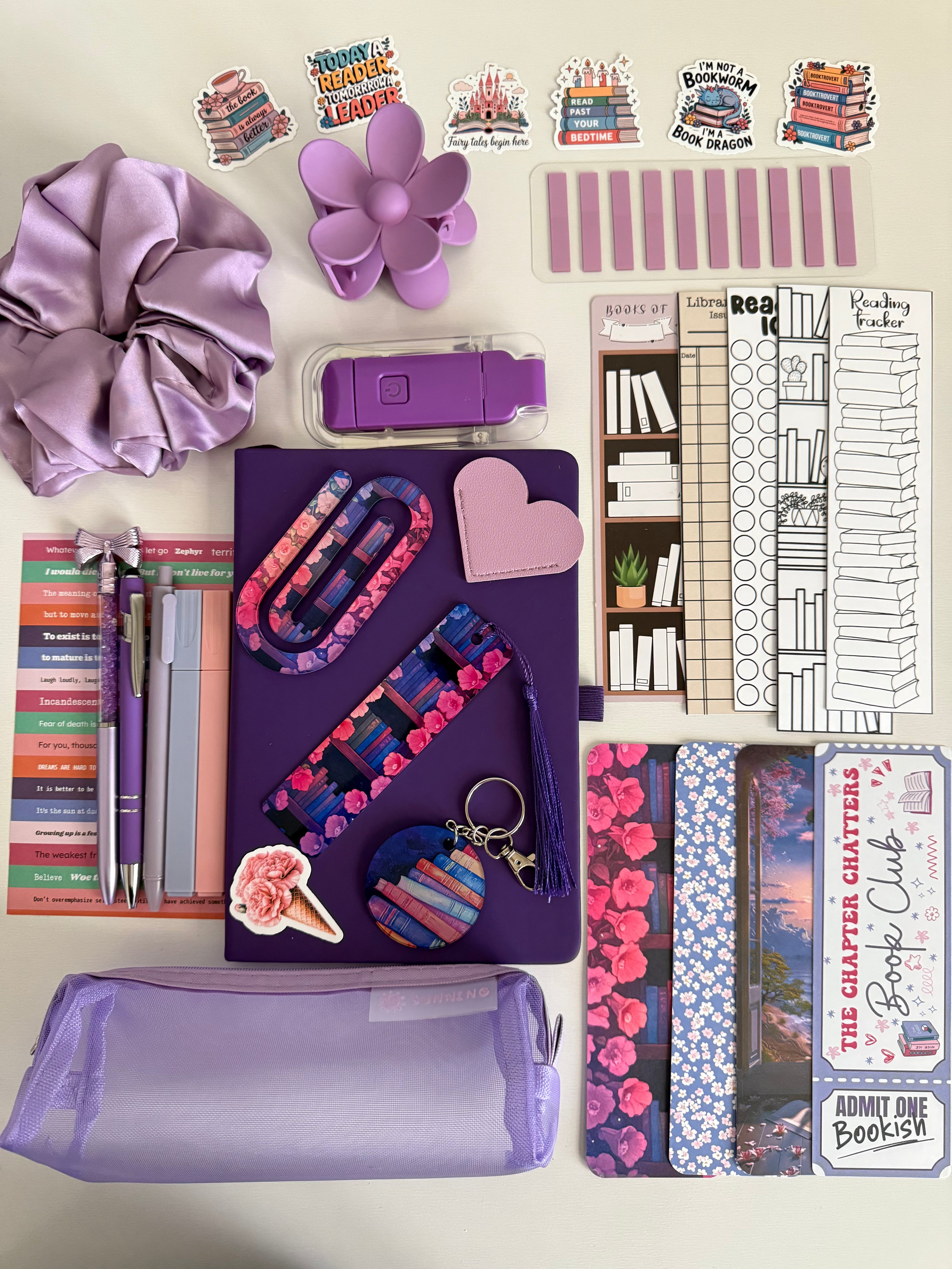 Bookish bundle PURPLE