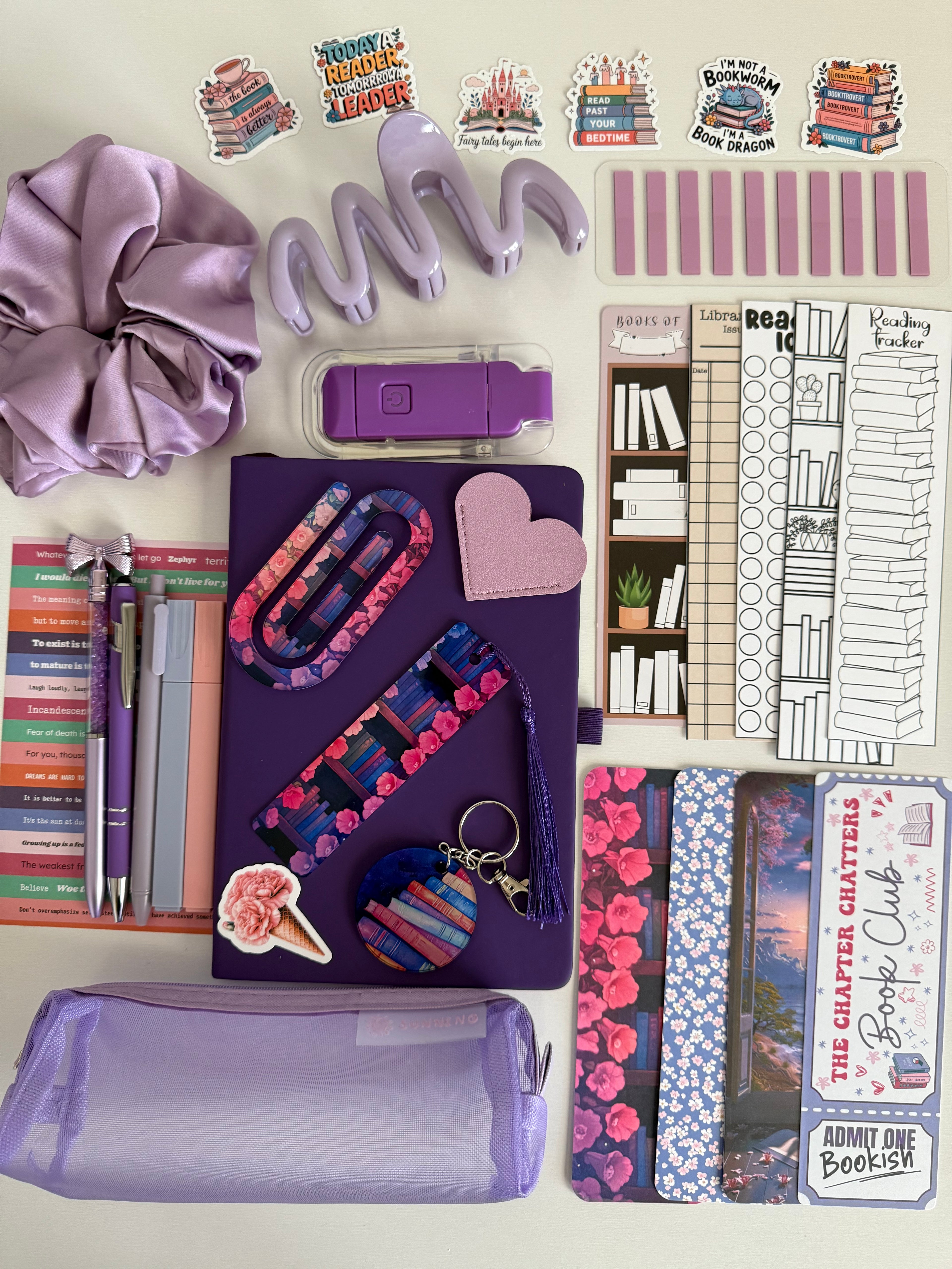 Bookish bundle PURPLE