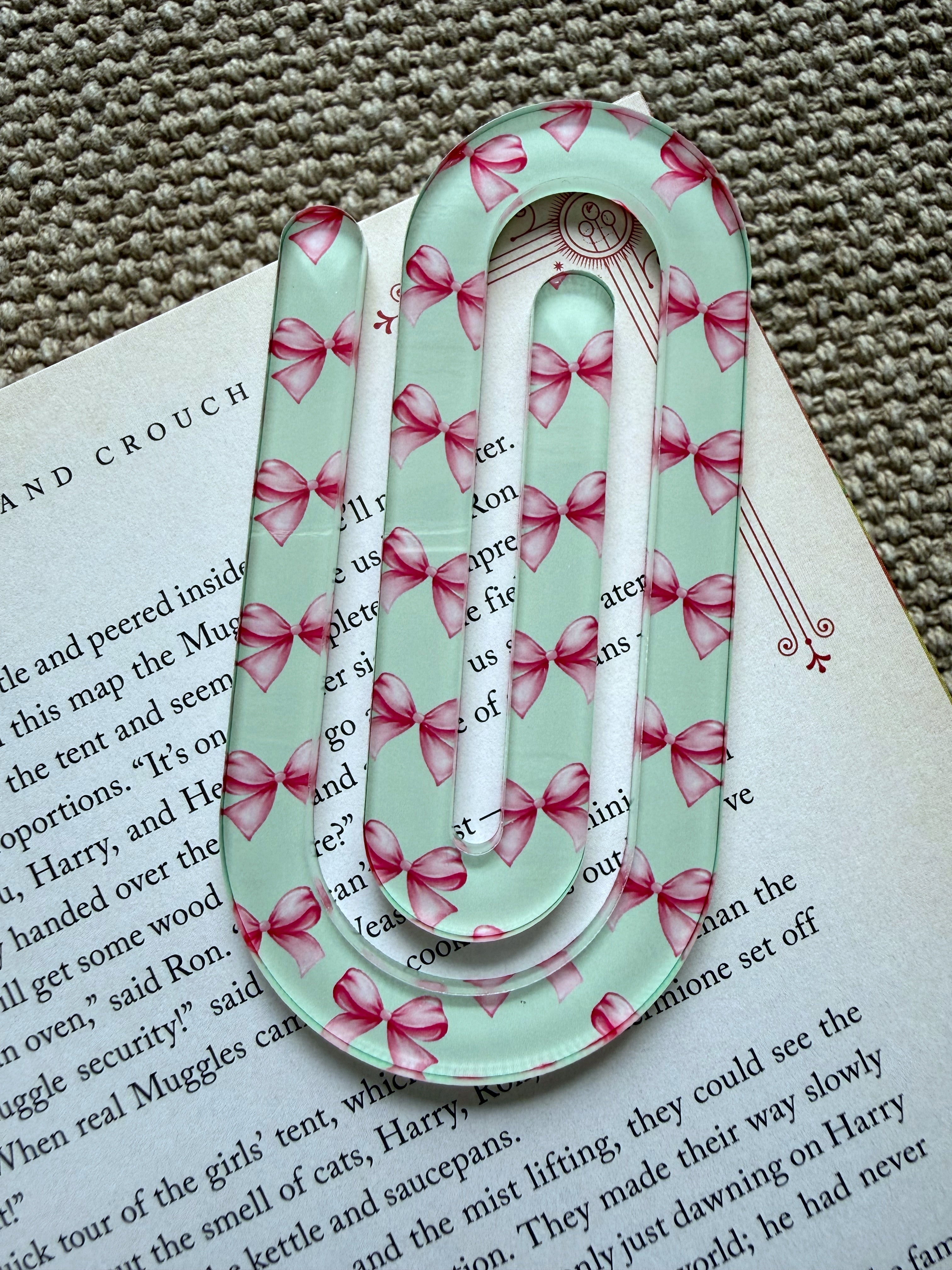 Acrylic bookmarks