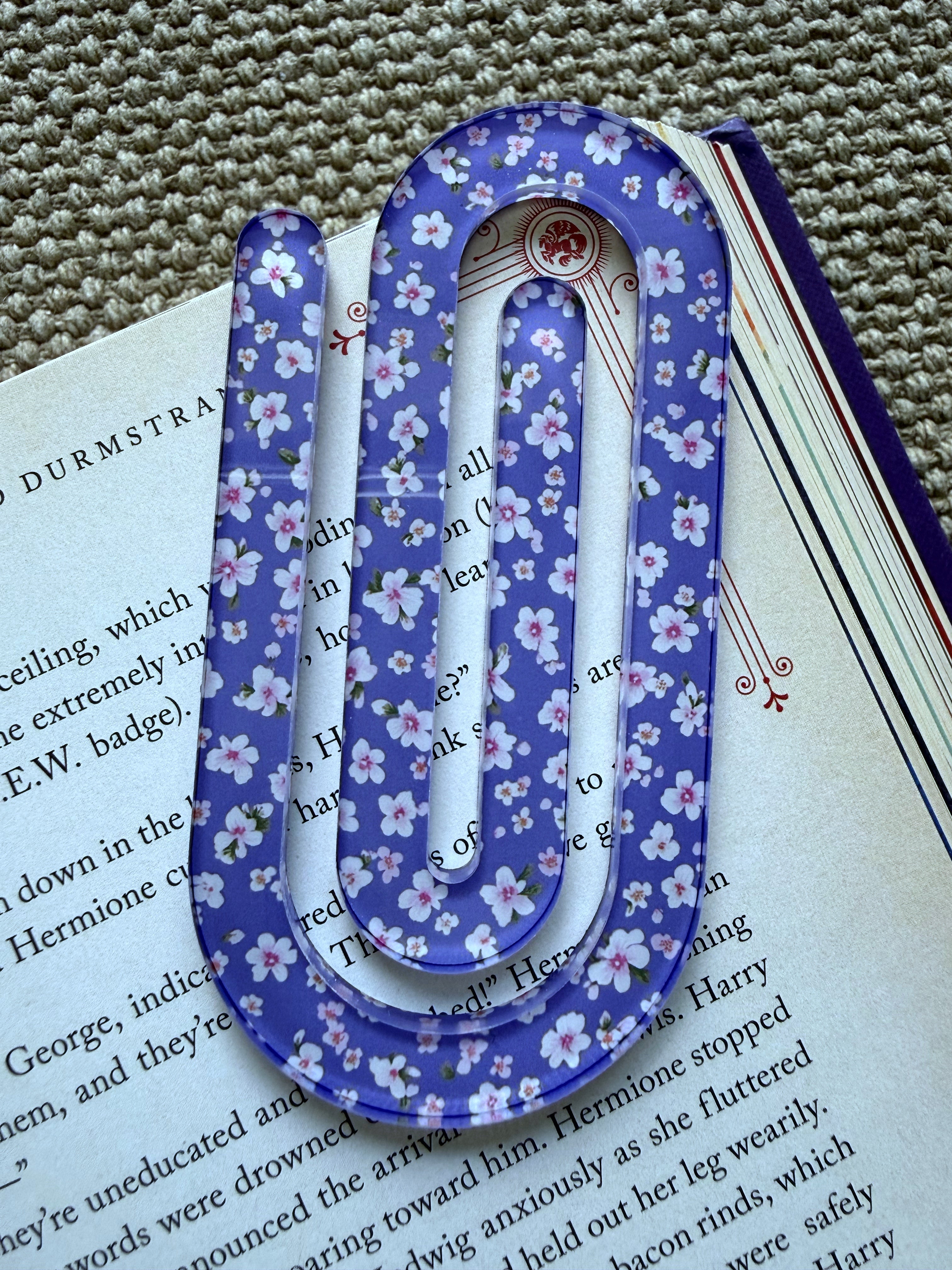 Acrylic bookmarks