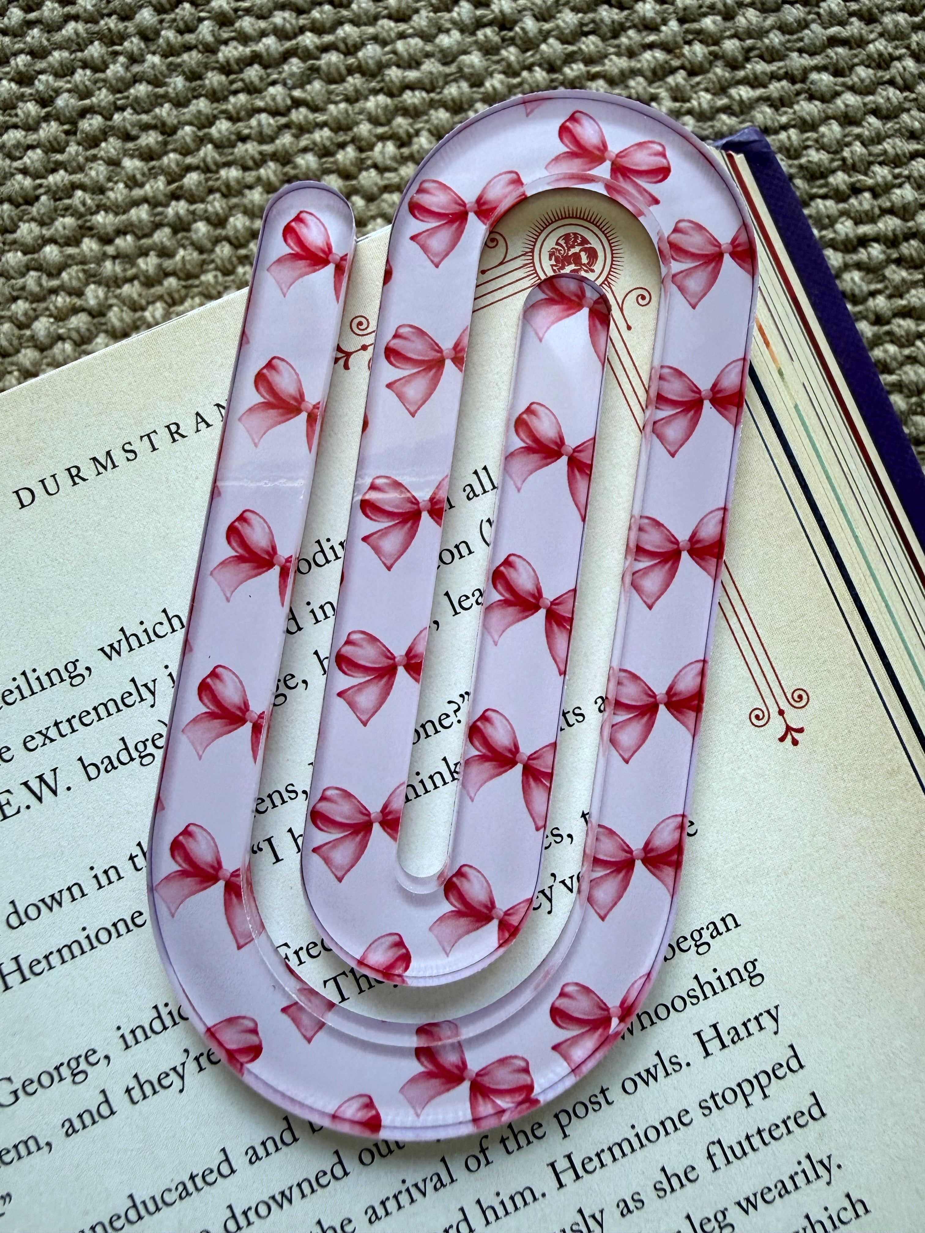 Acrylic bookmarks