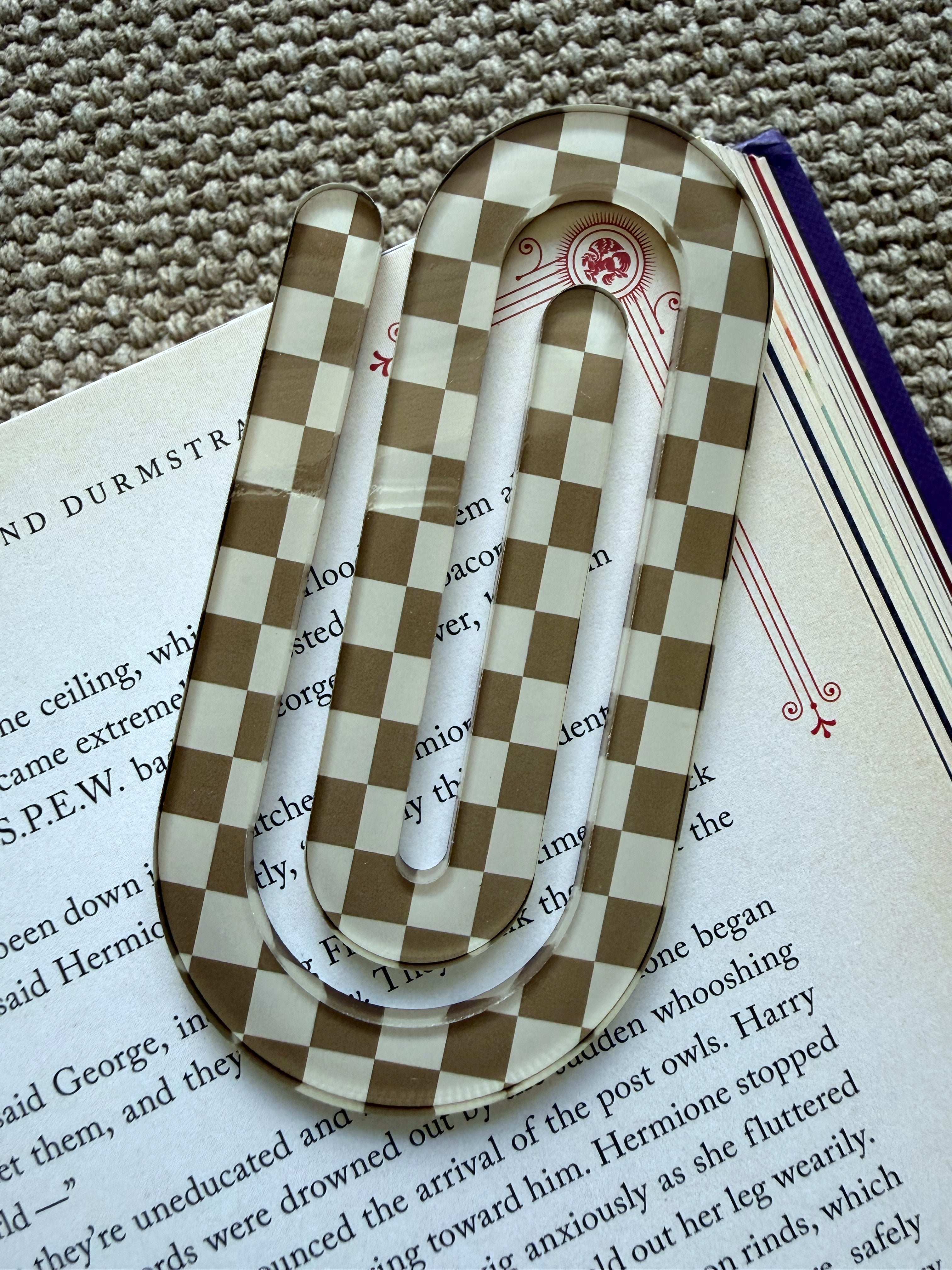 Acrylic bookmarks