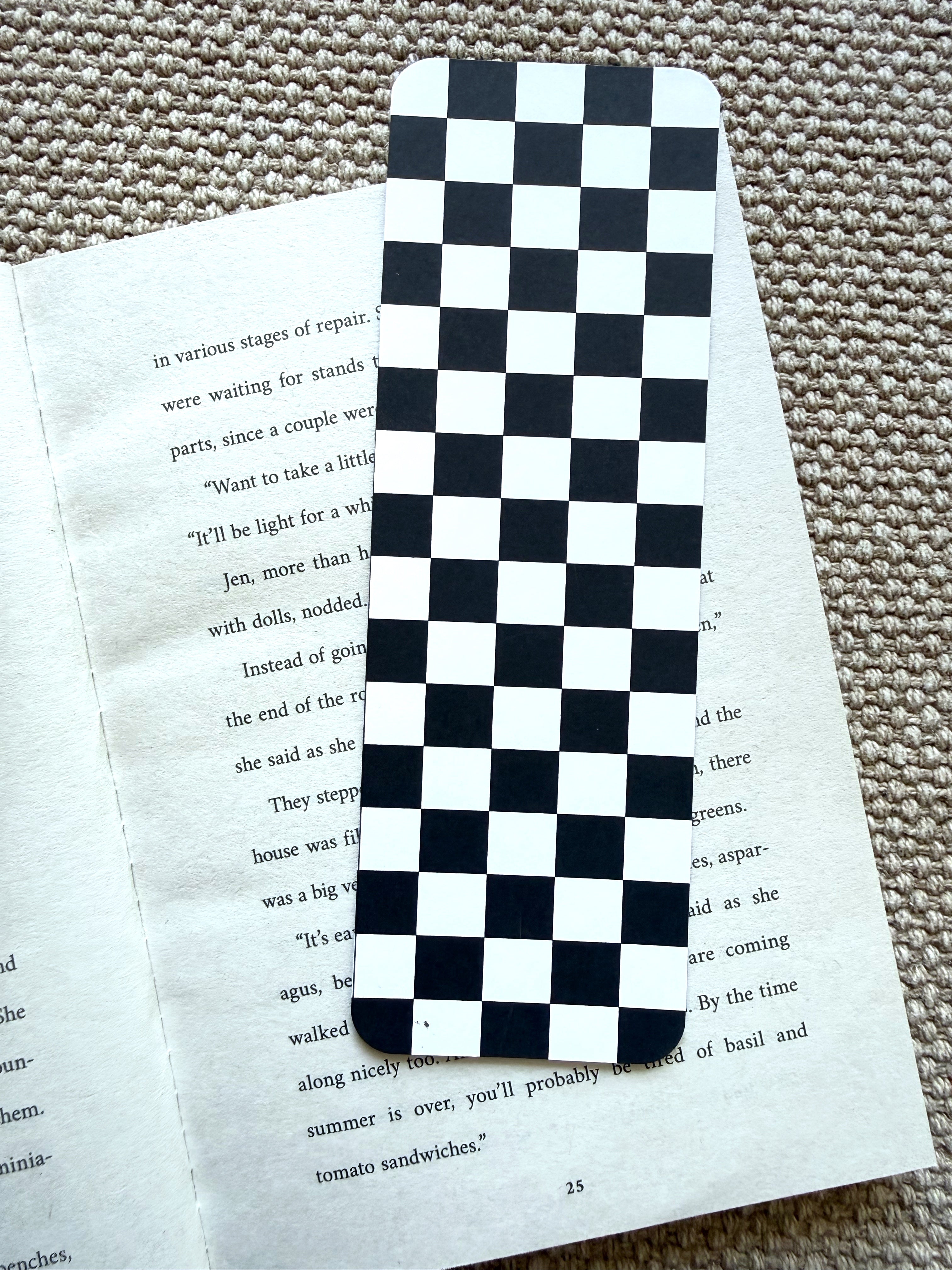 Handmade bookmarks (one piece)