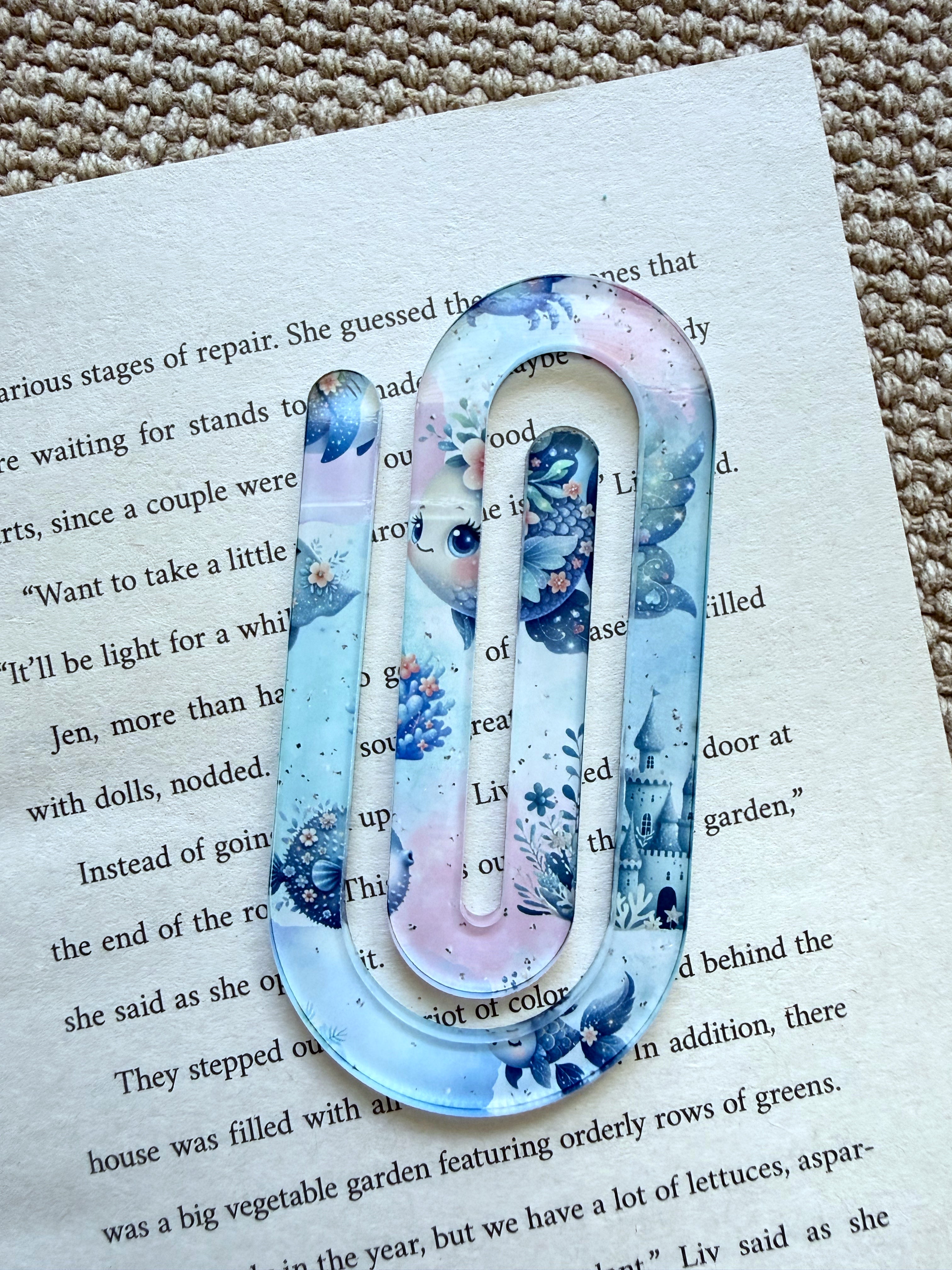 Acrylic bookmarks