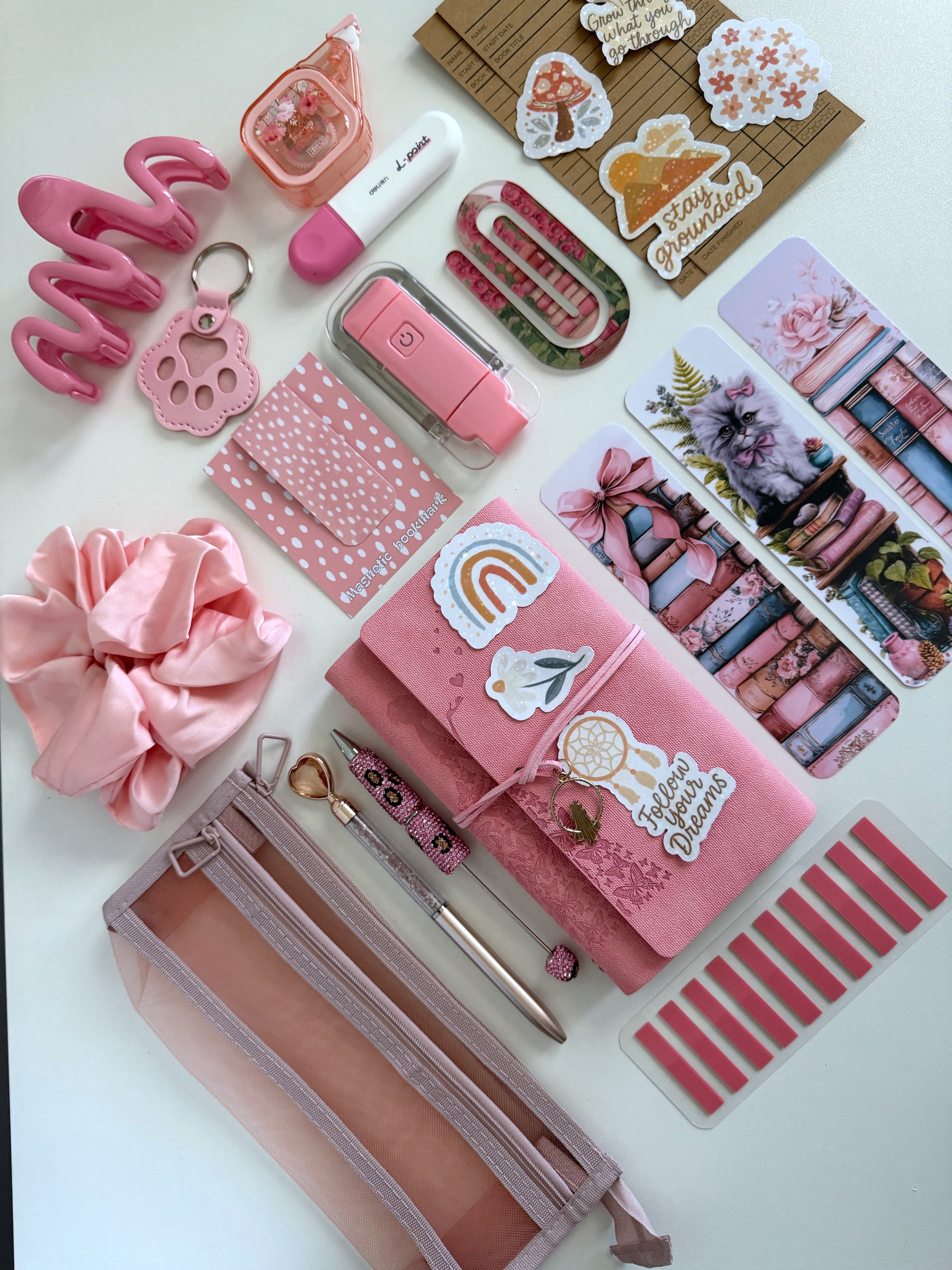 Bookish bundle PINK ||