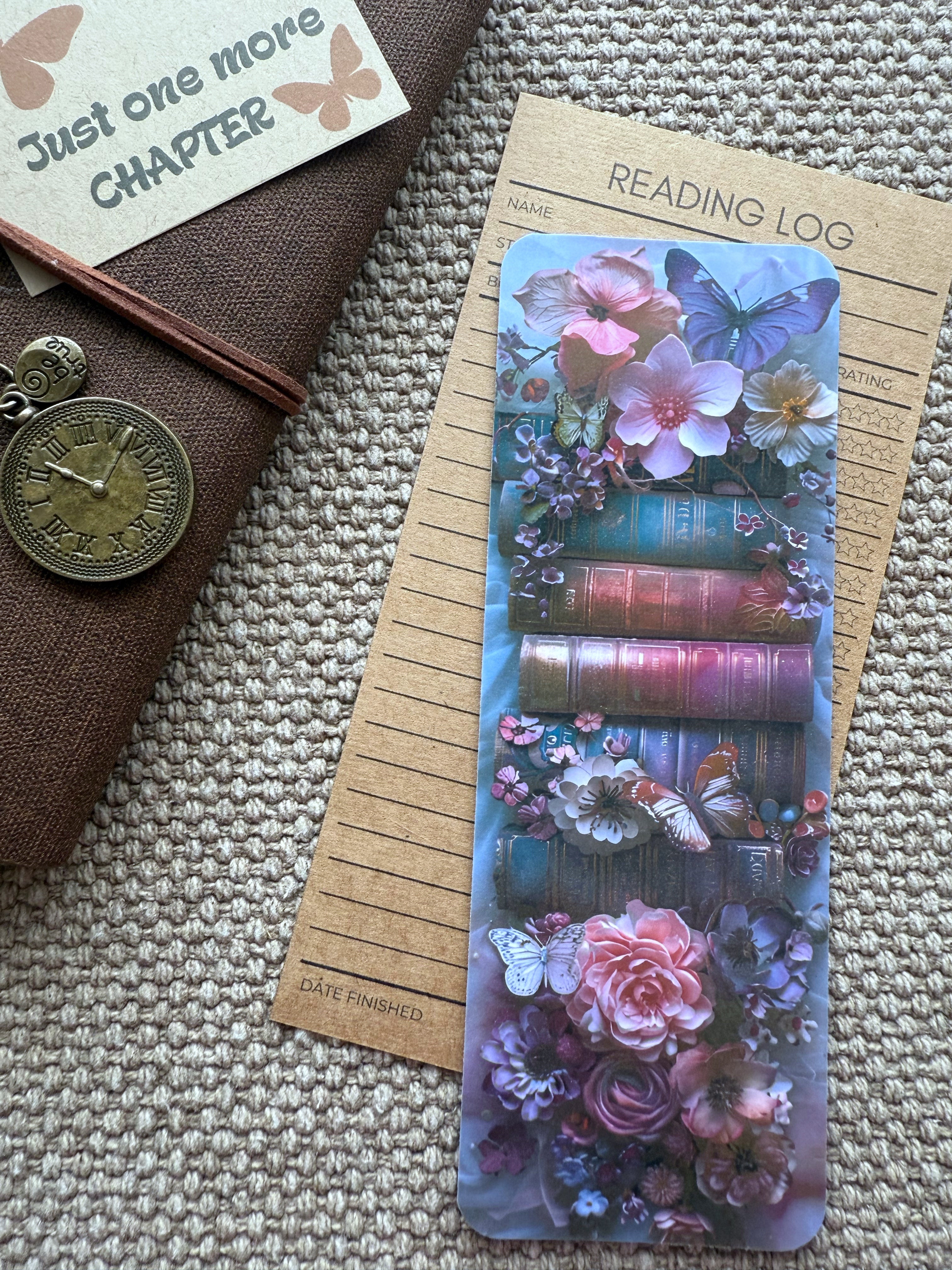 Cats & Books Bookmarks | Double-Sided • Laminated • Premium Cardstock