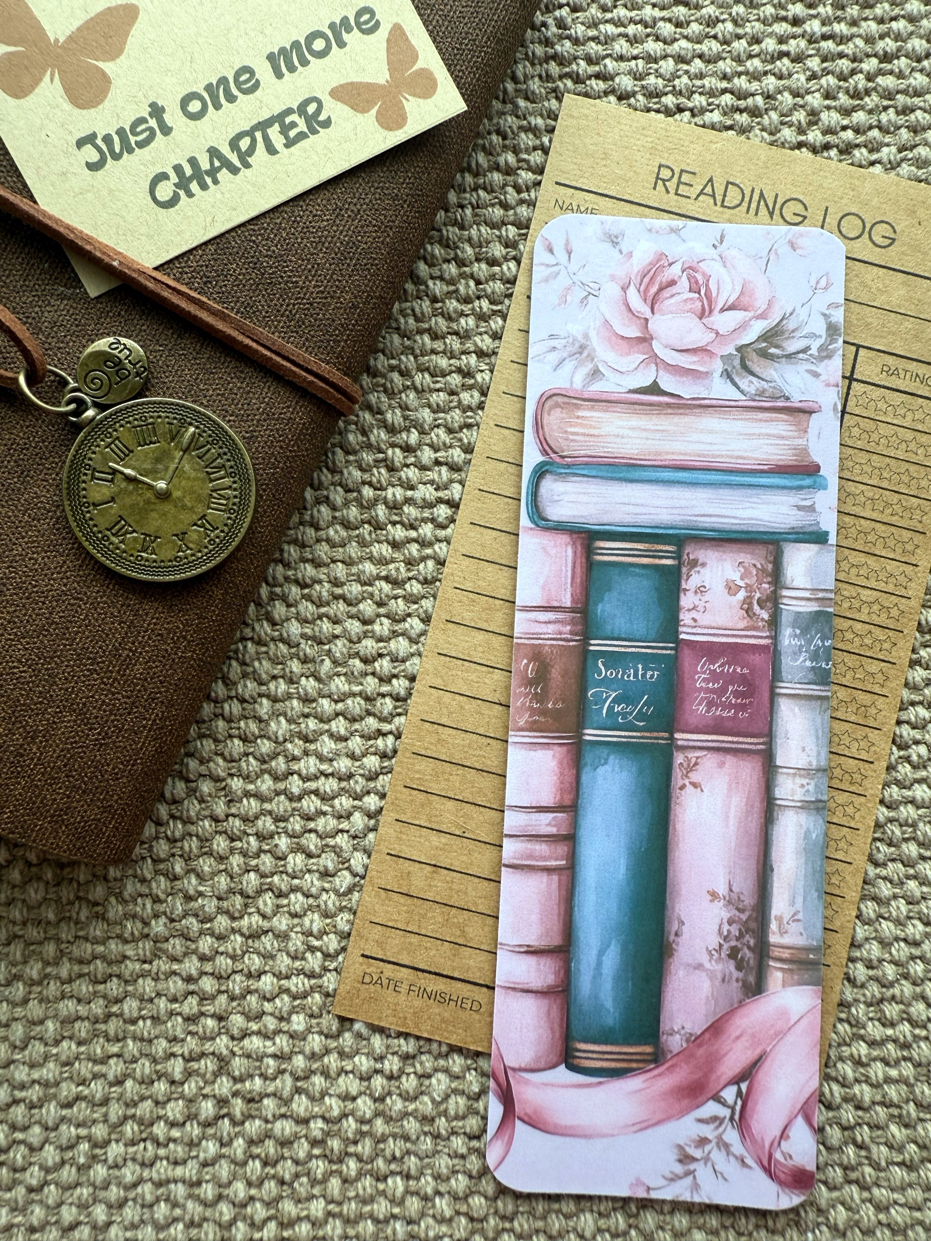 Cats & Books Bookmarks | Double-Sided • Laminated • Premium Cardstock
