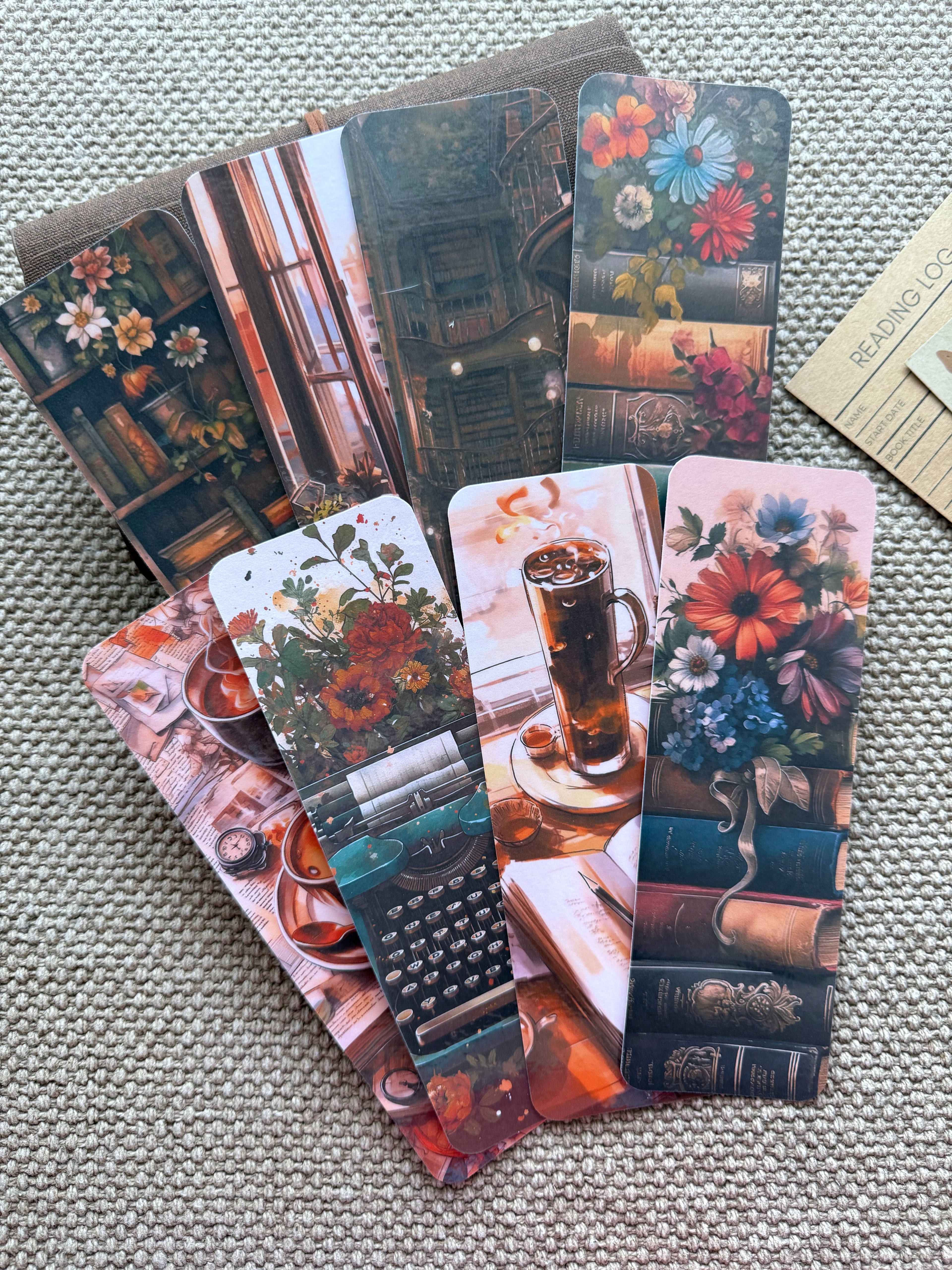 Vintage Bookmarks | Double-Sided • Laminated • Premium Cardstock | Rounded corners