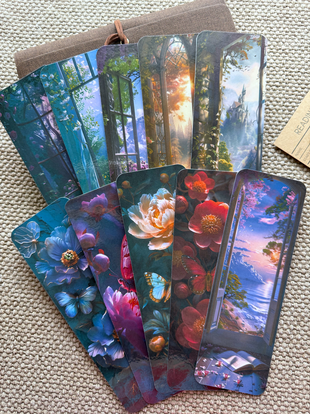 Fantasy Bookmark | Double-Sided • Laminated • Premium Cardstock