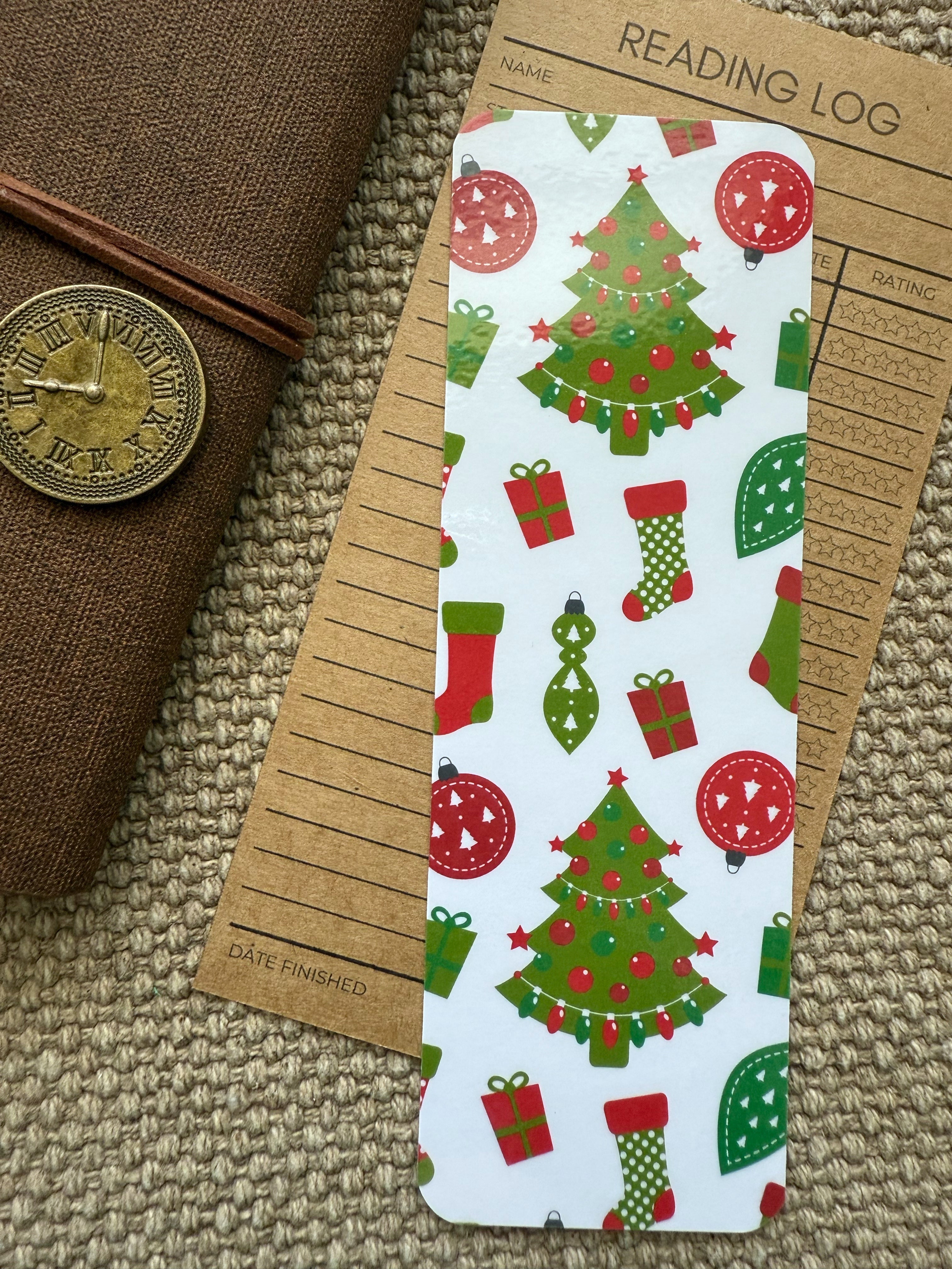 Christmas Bookmark | Double-Sided| Premium Cardstrock