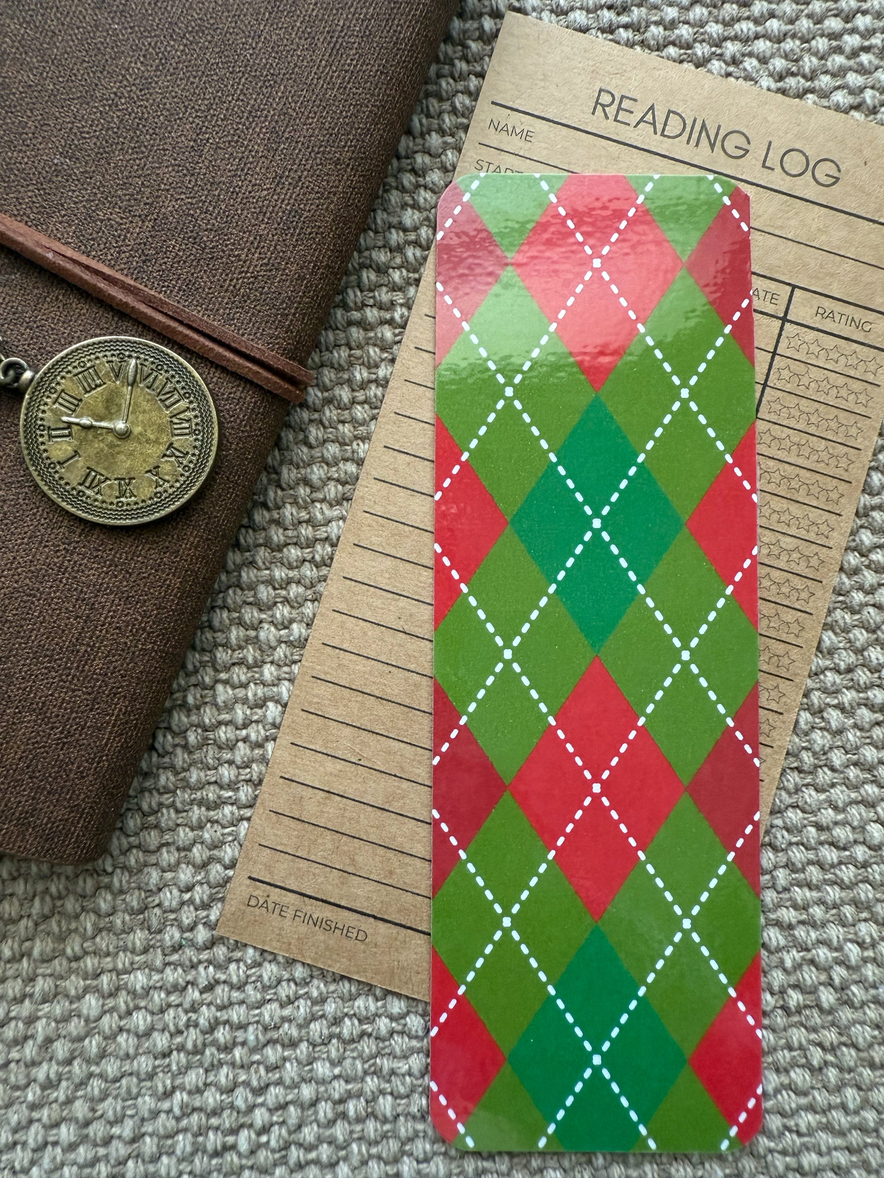 Christmas Bookmark | Double-Sided| Premium Cardstrock
