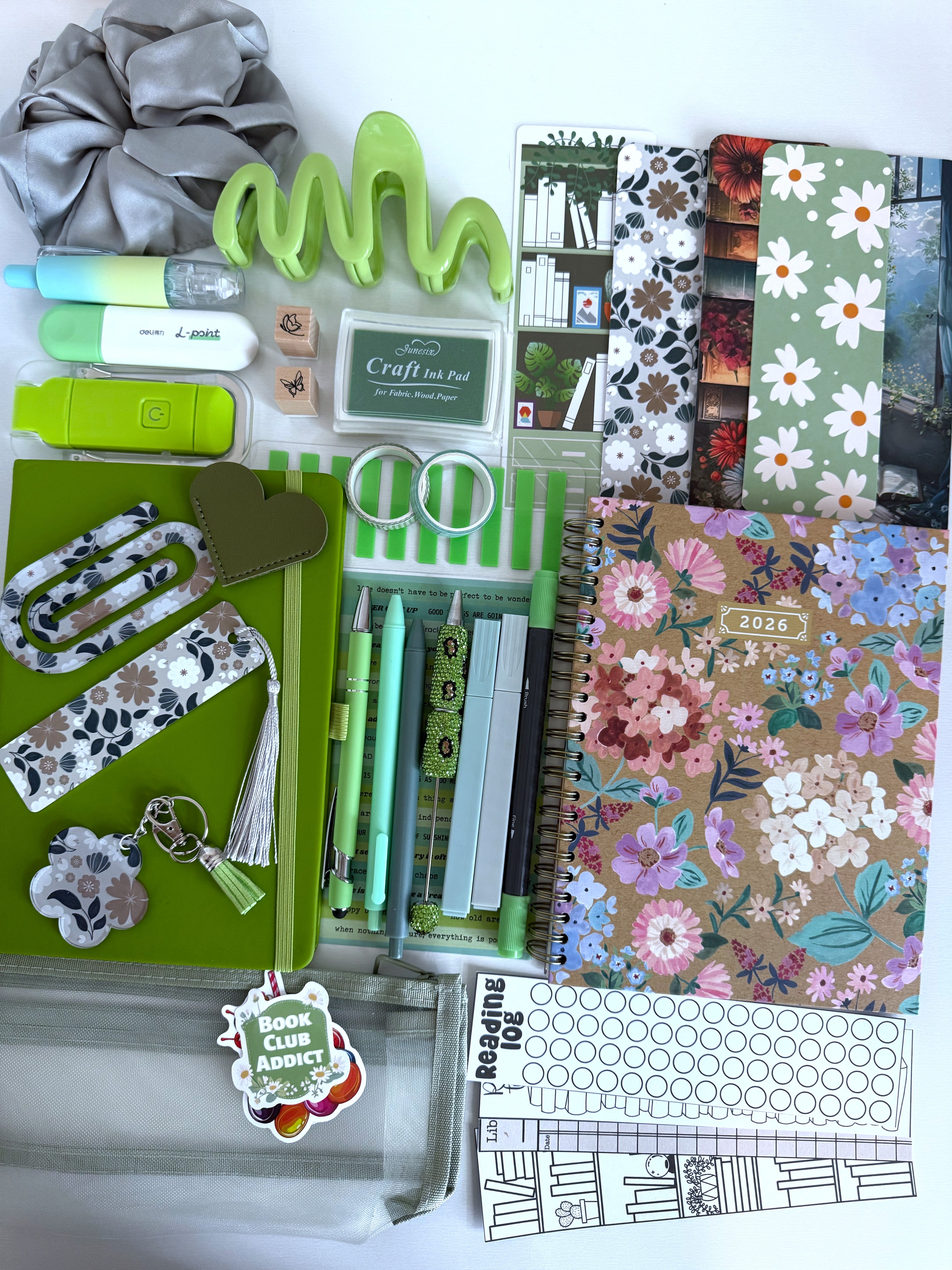 Bookish bundle GREEN