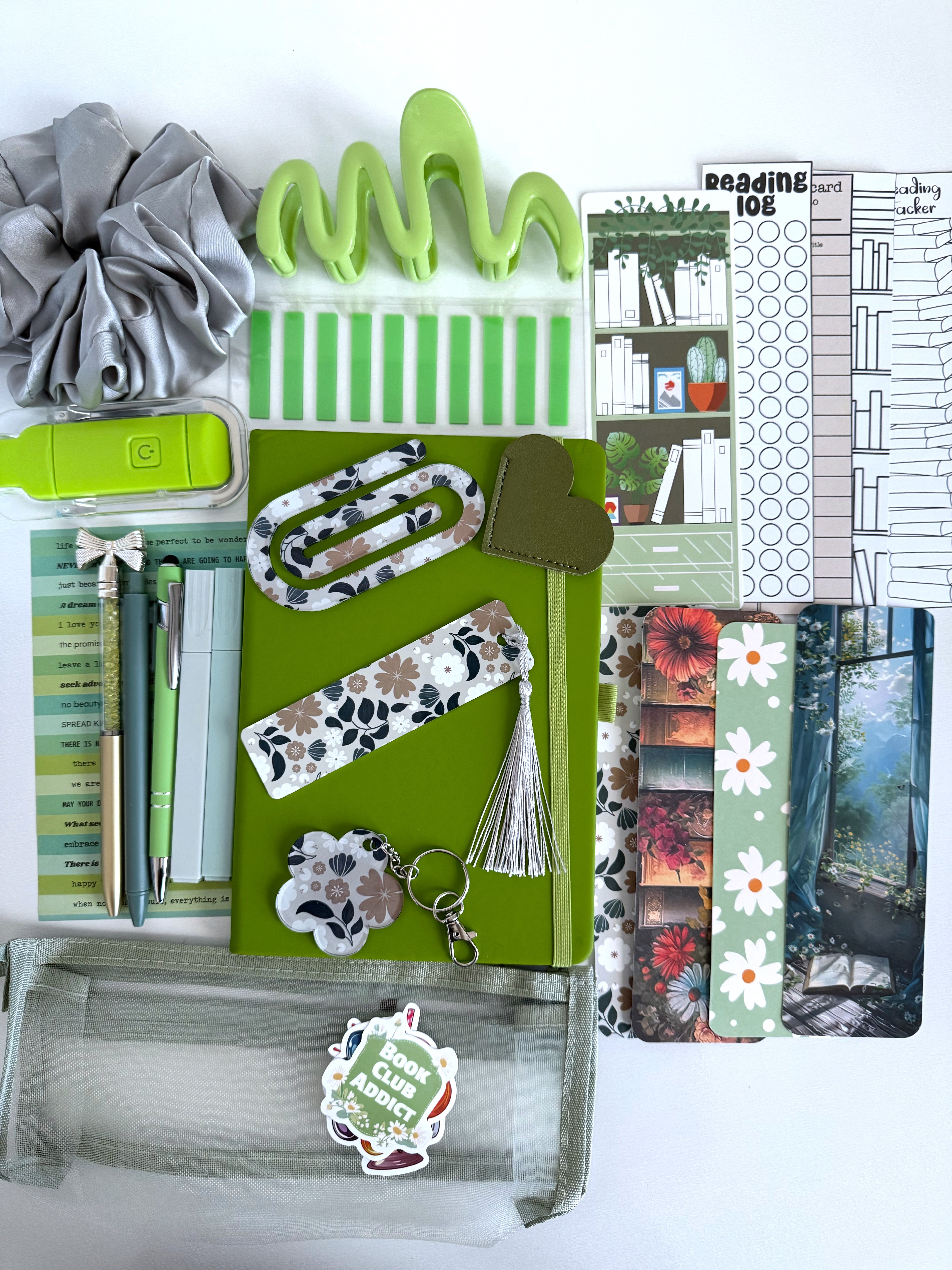 Bookish bundle GREEN