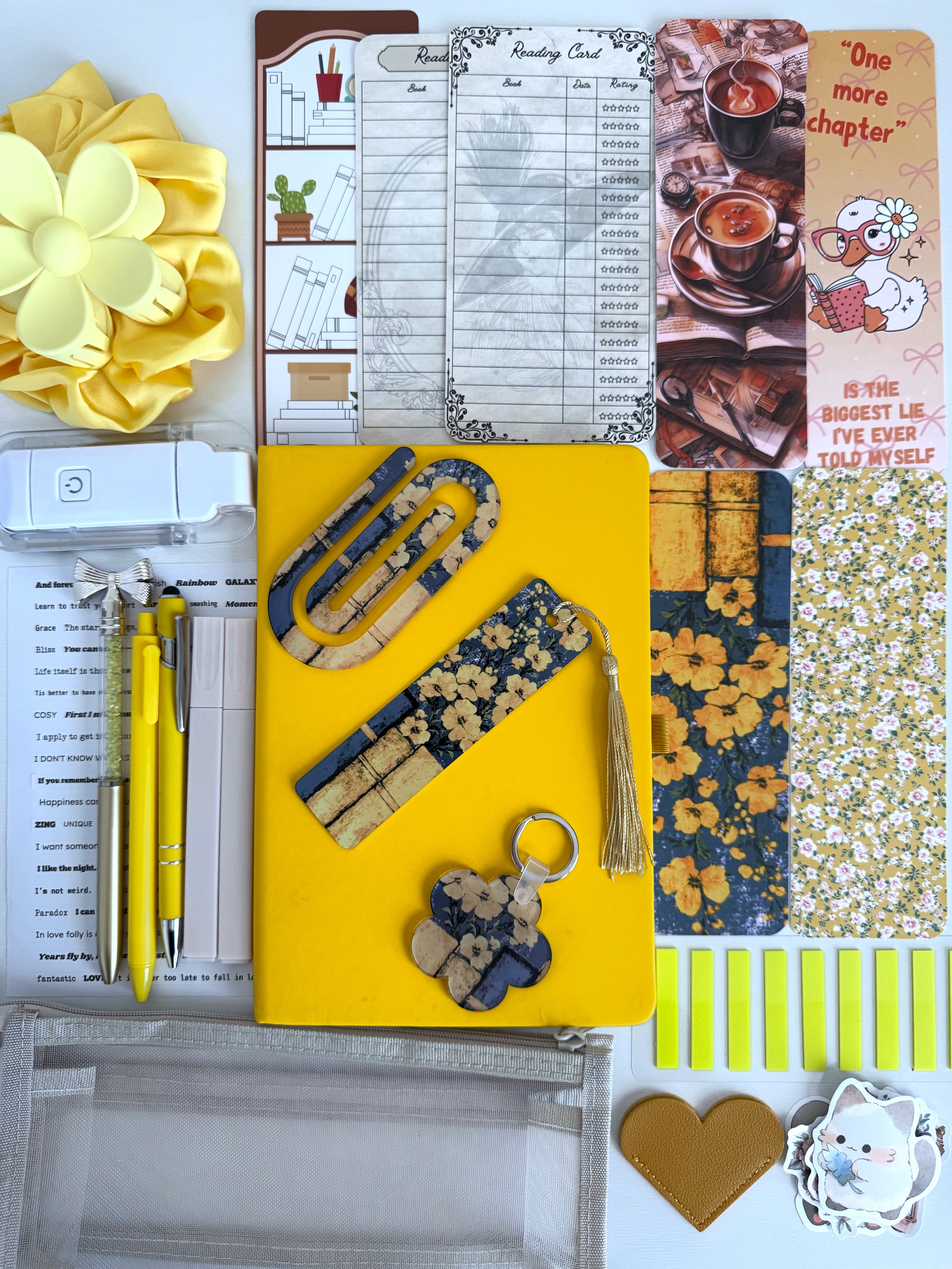 YELLOW Bookish Bundle