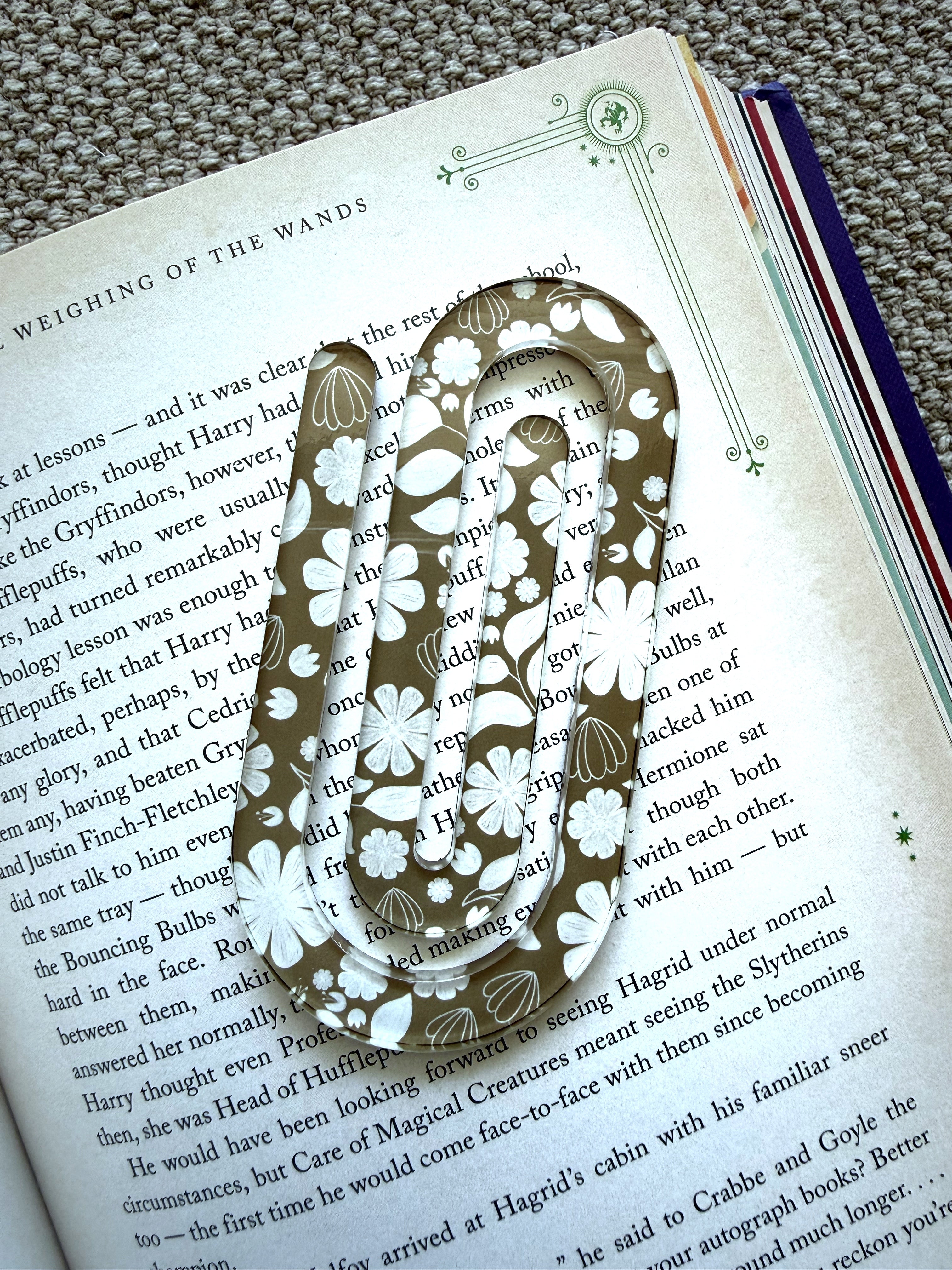 Acrylic bookmarks