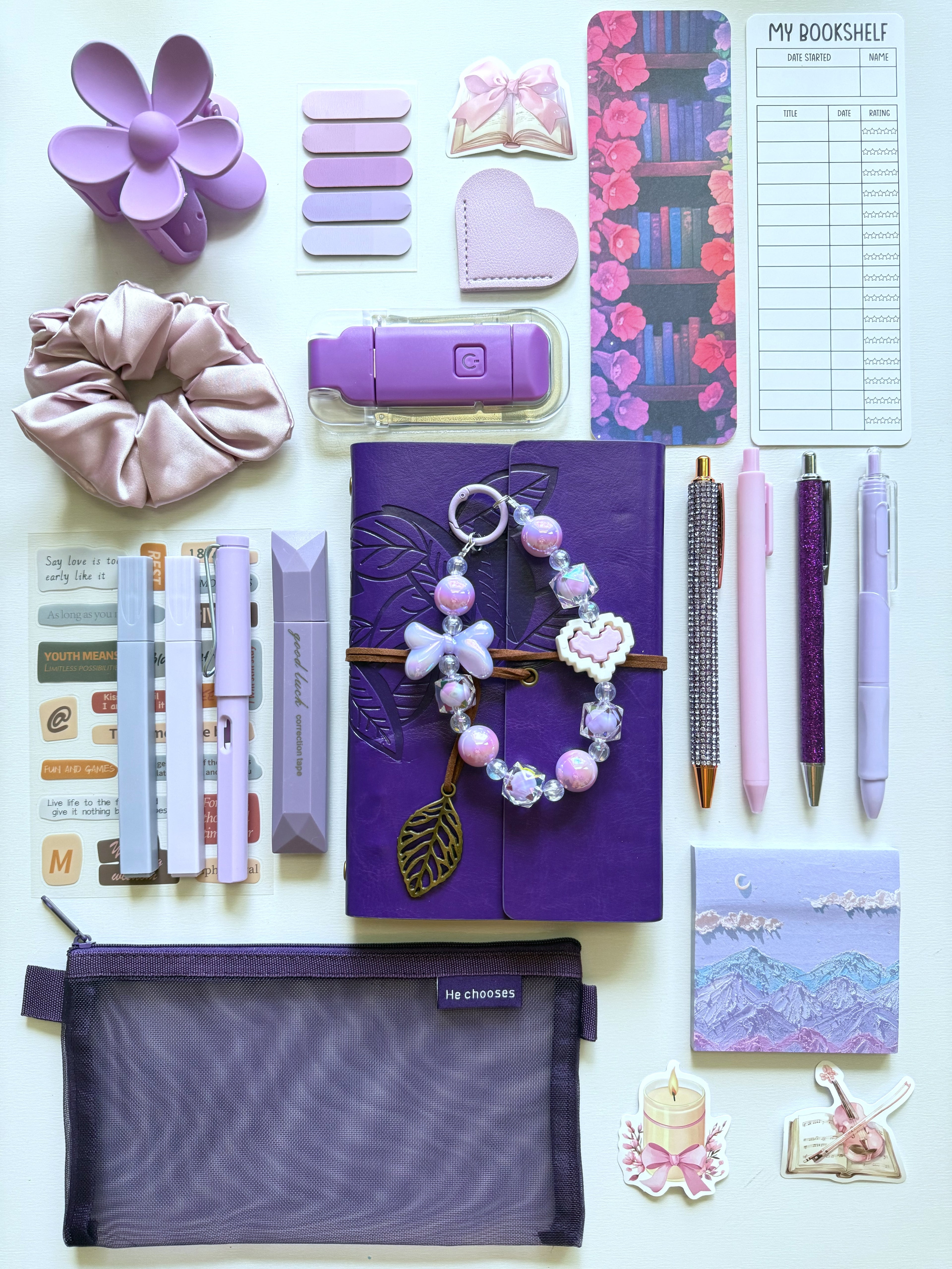 Purple Bookish Bundle