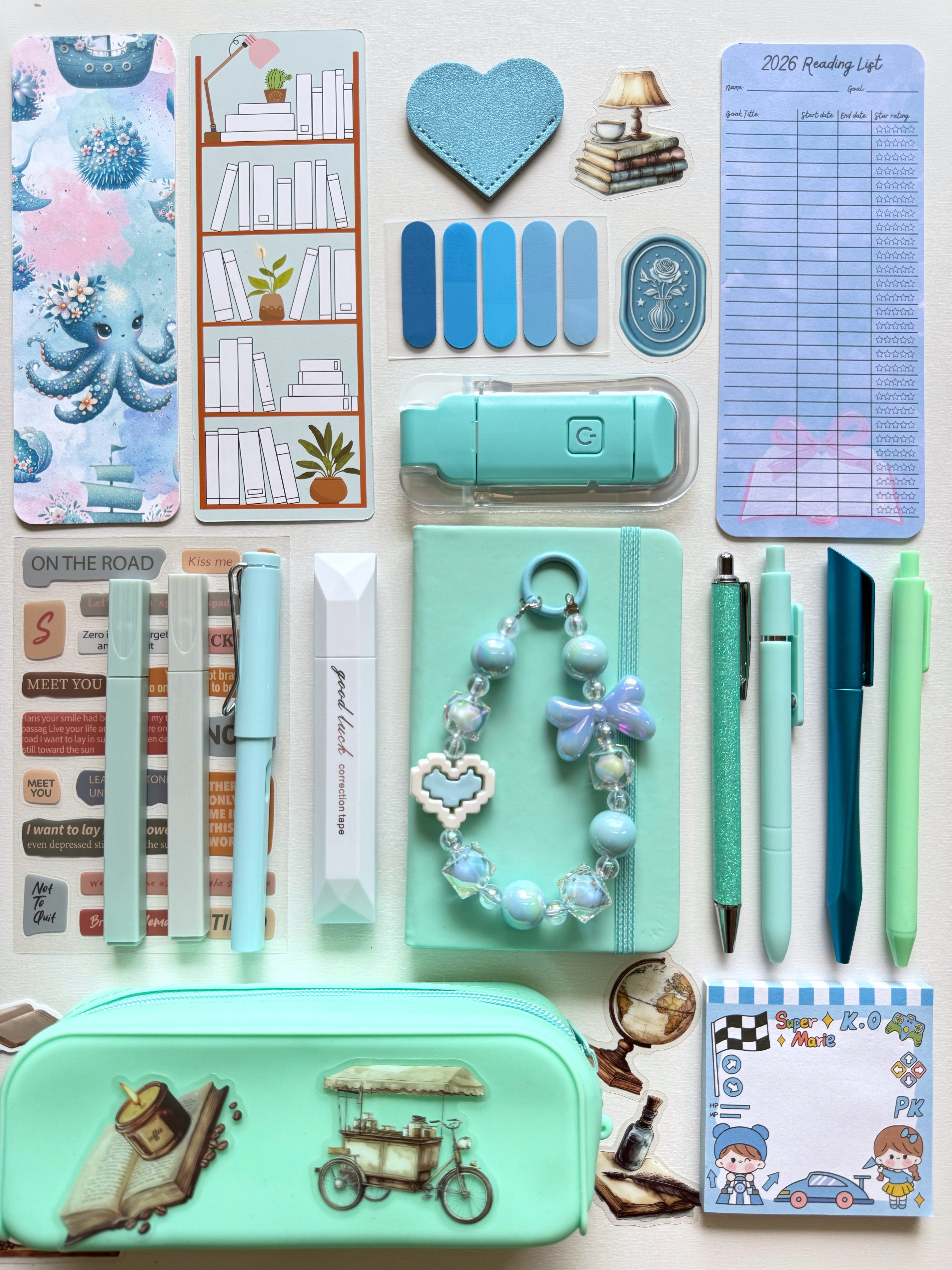 Tiffany Bookish Bundle (notebook A6)