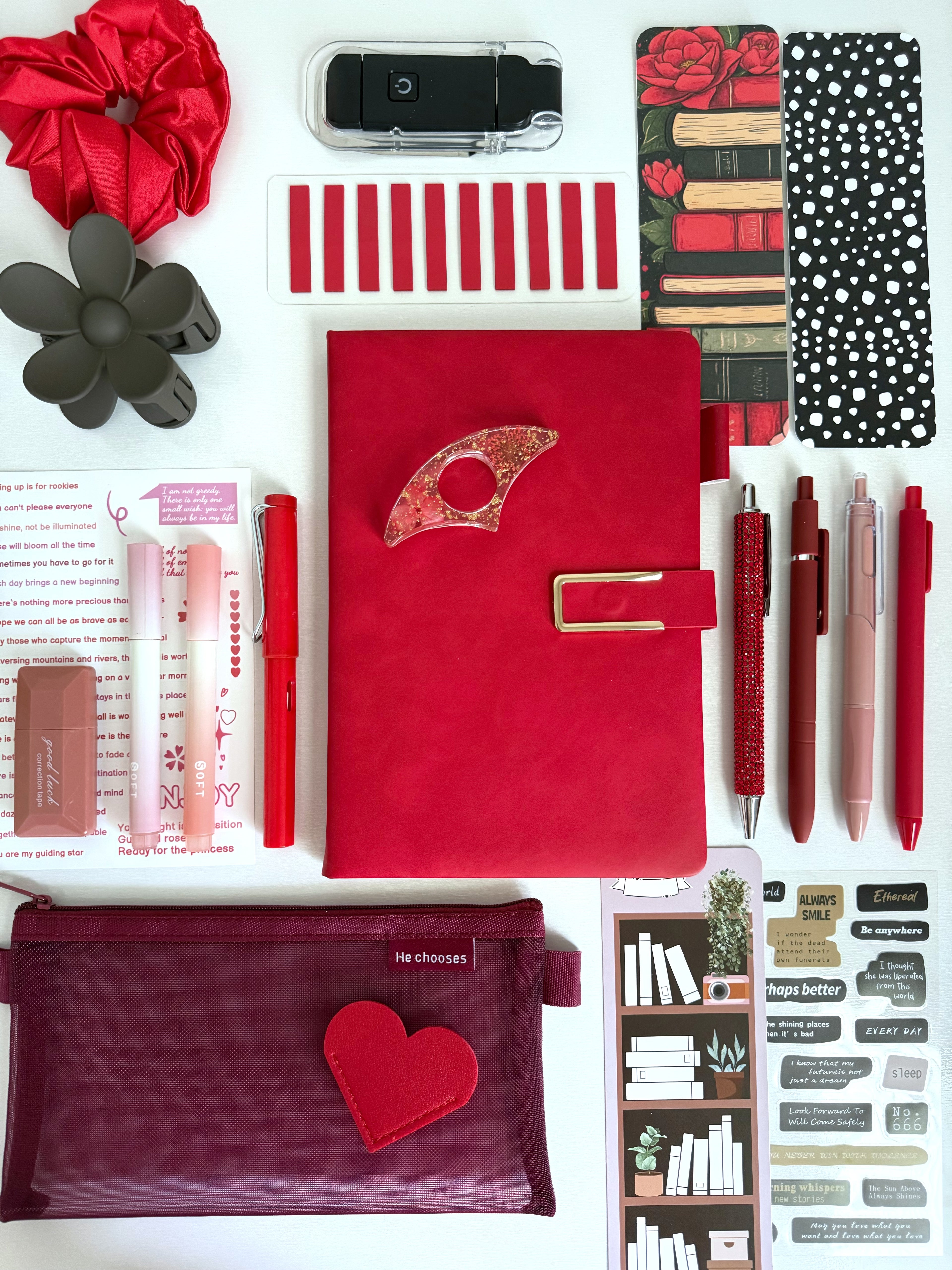 Red Bookish Bundle