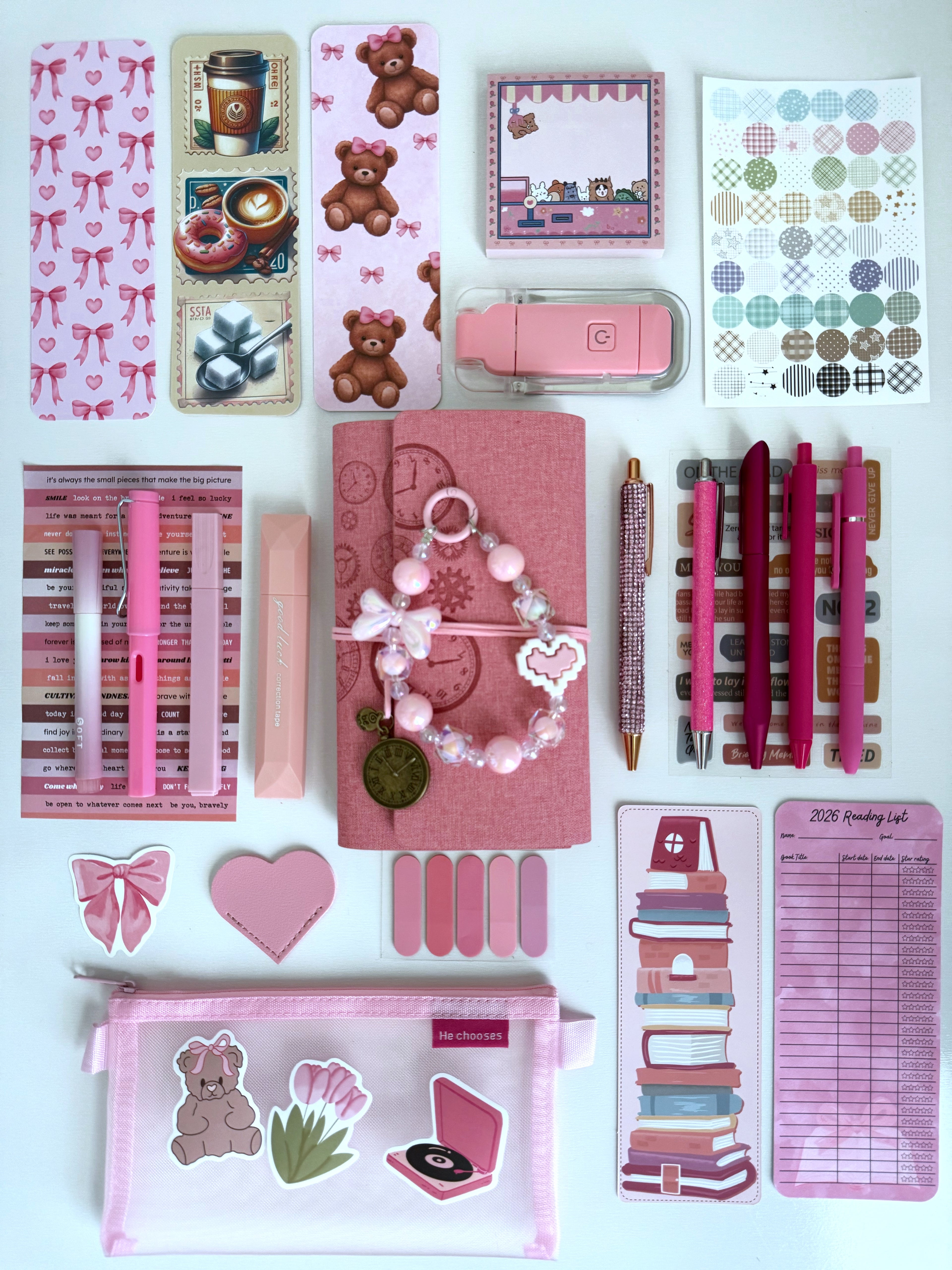 Pink Bookish Bundle
